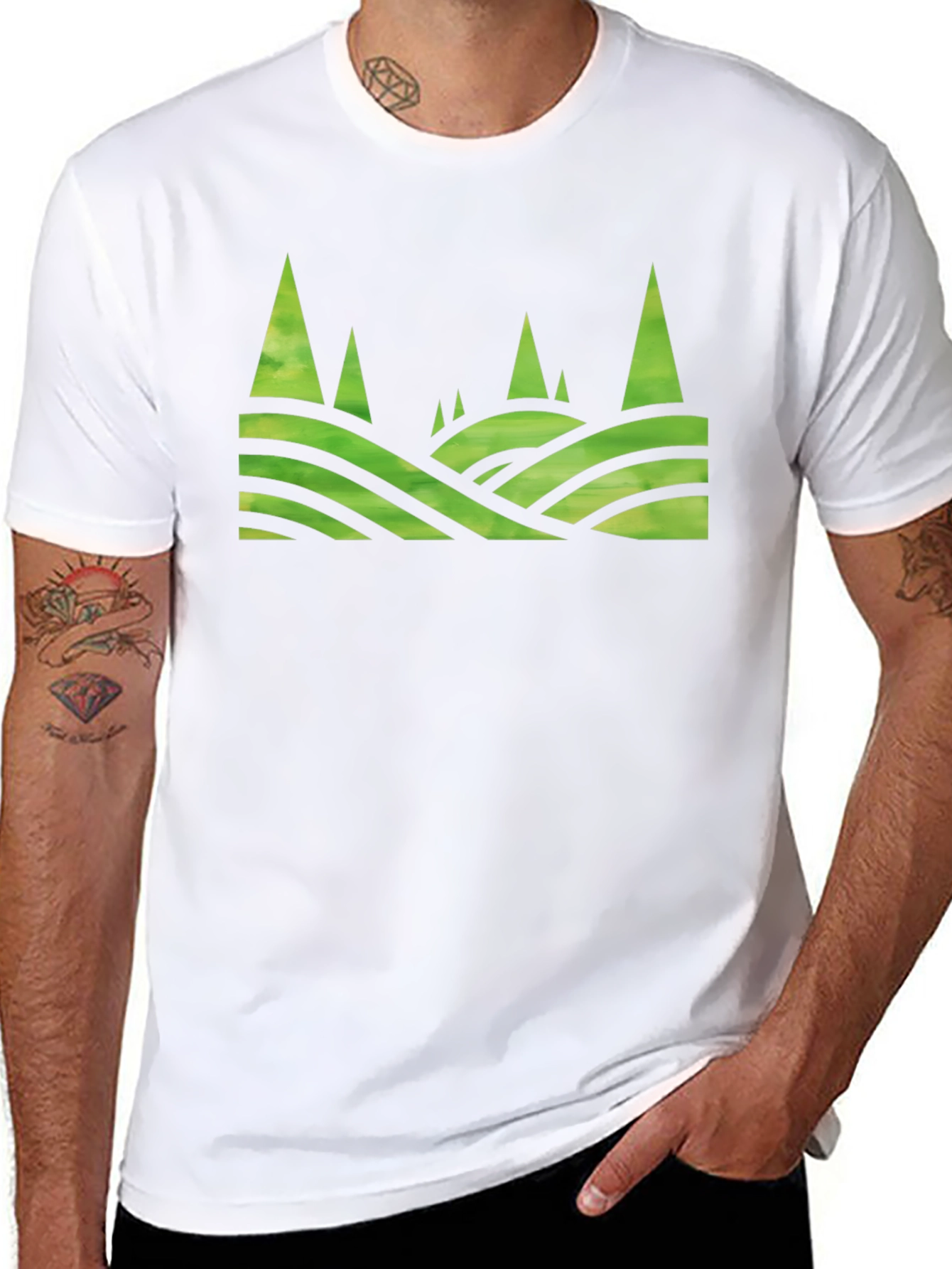 Nature Inspired Graphic Tee
