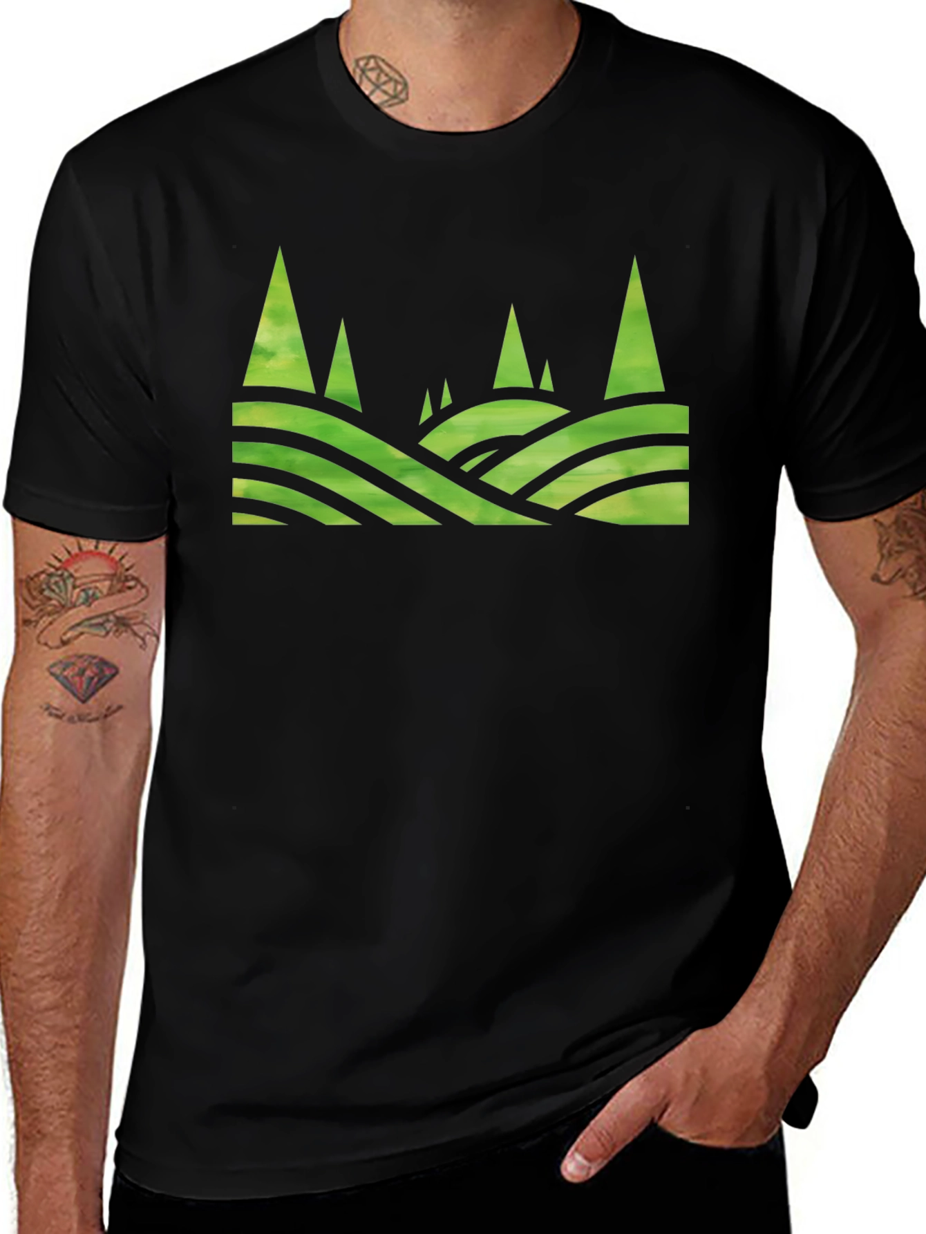 Nature Inspired Graphic Tee
