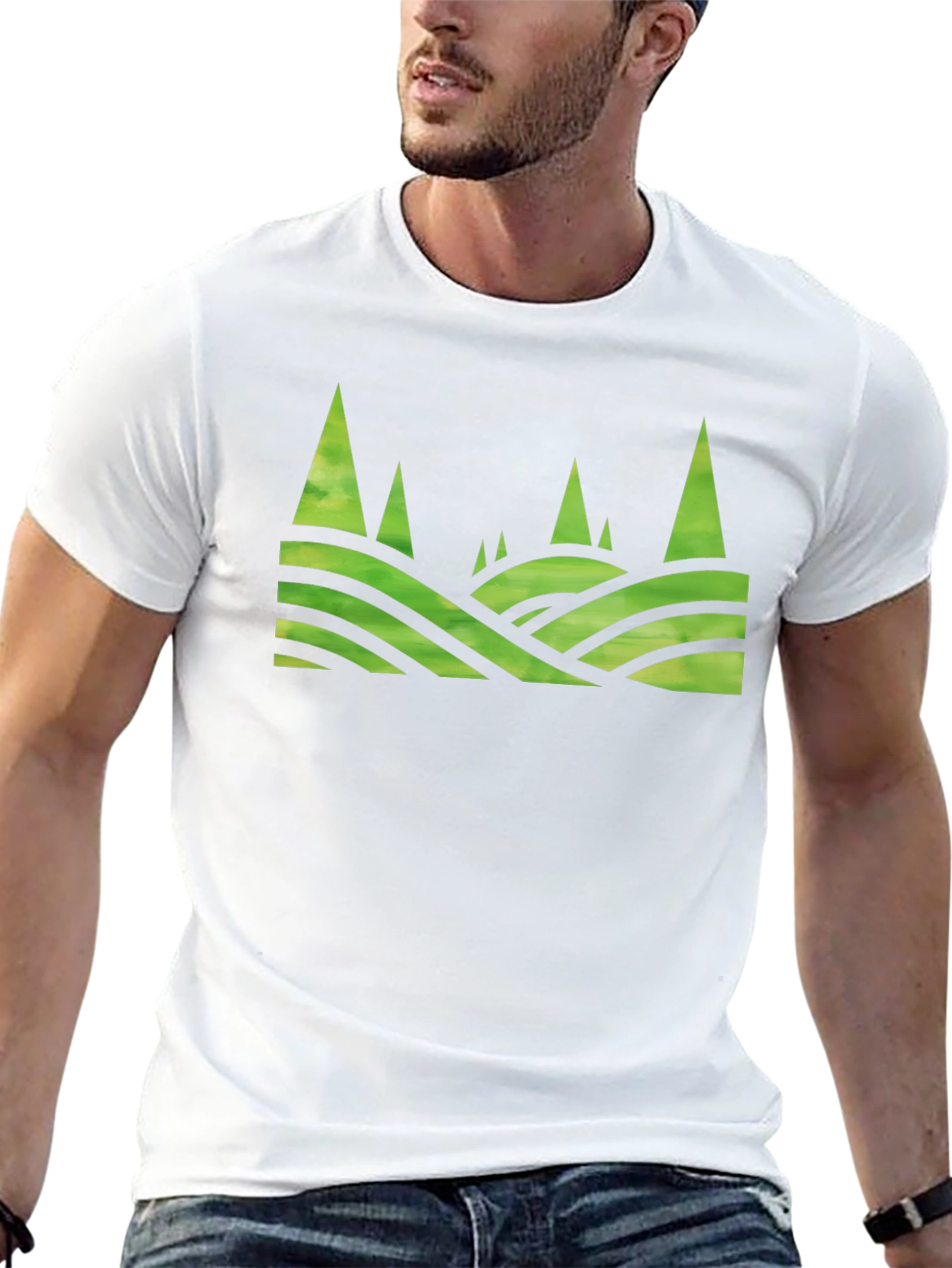 Nature Inspired Graphic Tee