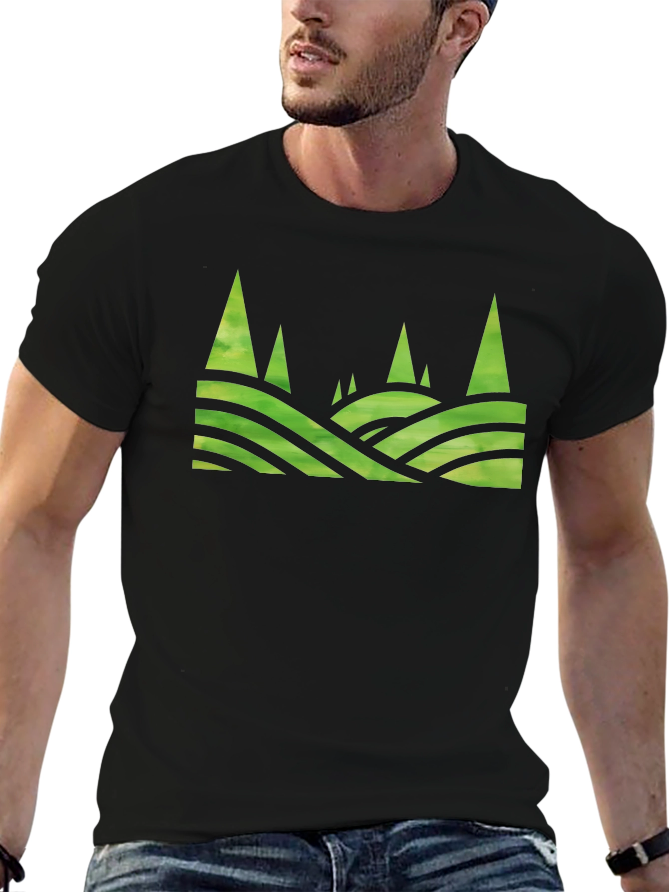 Nature Inspired Graphic Tee
