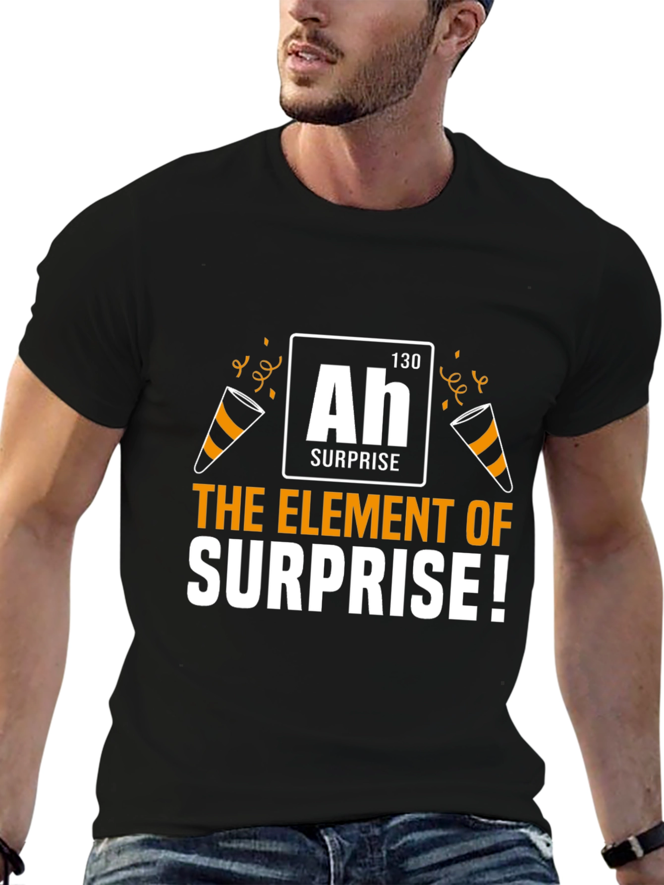 The Element of Surprise T-Shirt - Funny Chemistry Tee