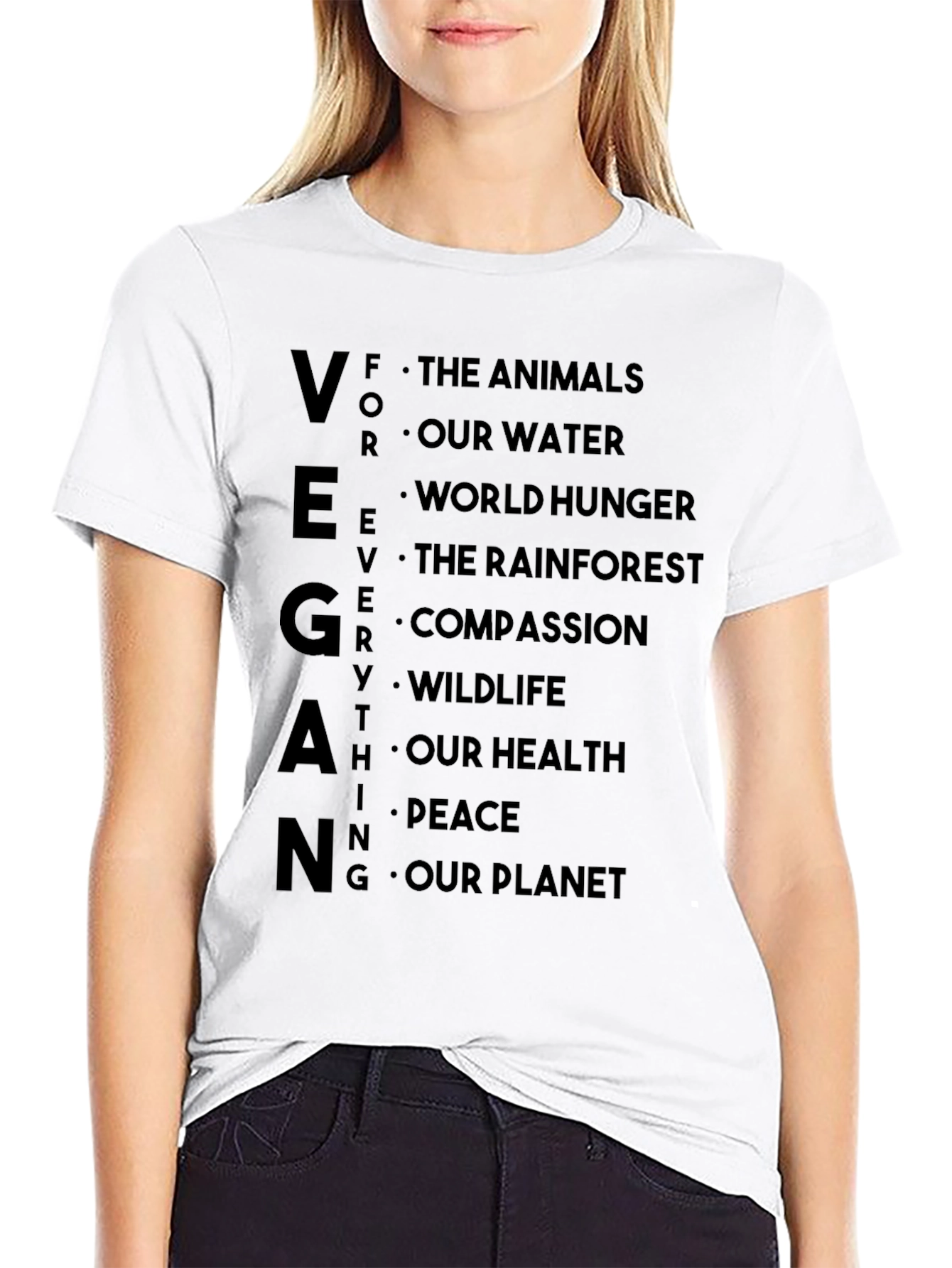 Vegan T-Shirt: For Animals & Our Planet