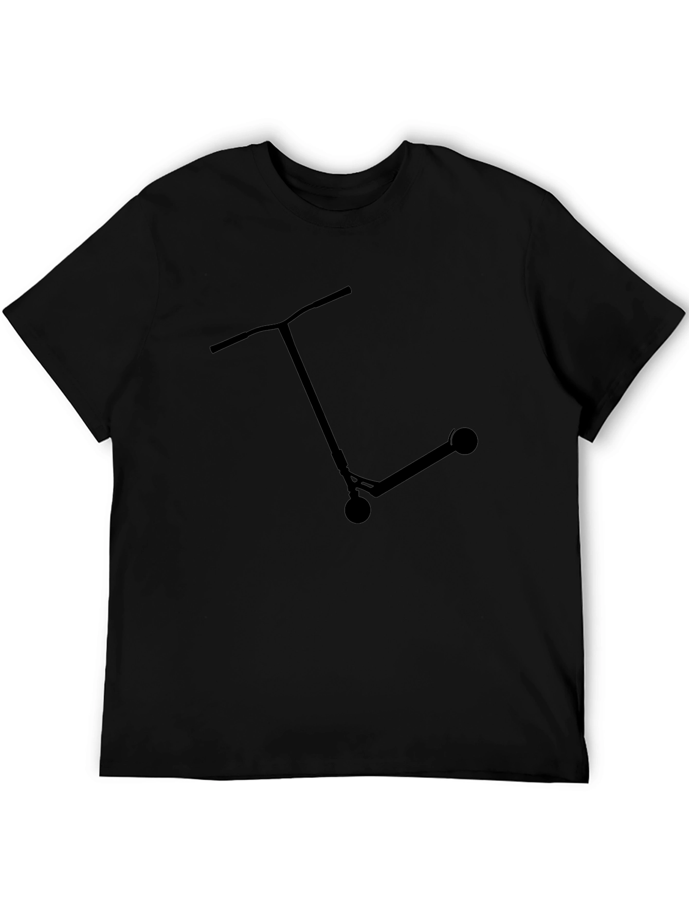 Scooter Graphic Tee - Black