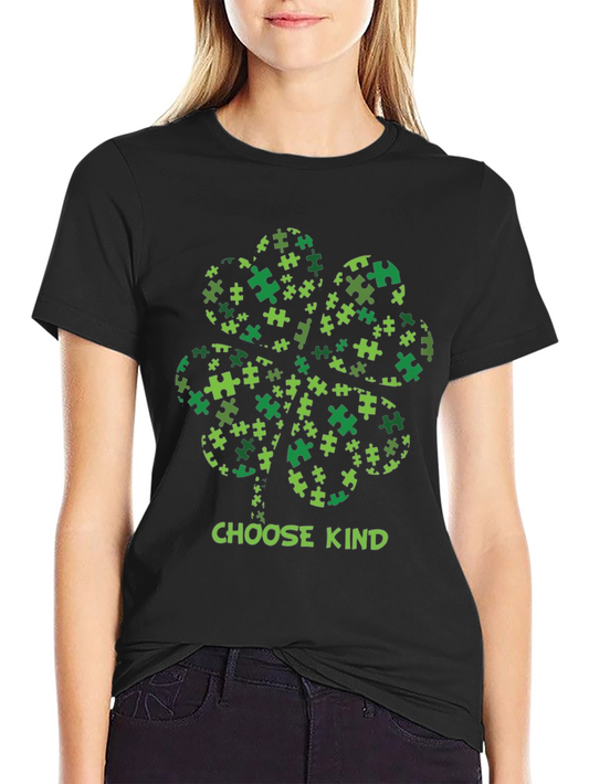 Autism Awareness Shamrock T-Shirt