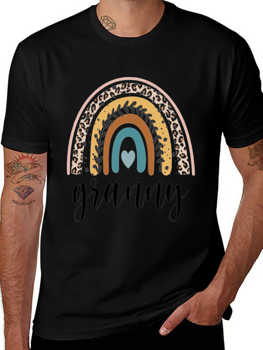 Granny Rainbow Graphic Tee