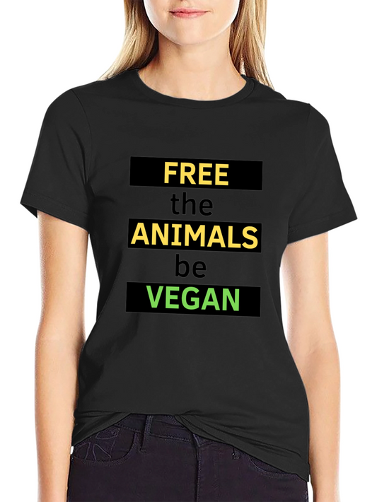 Free the Animals Vegan T-Shirt