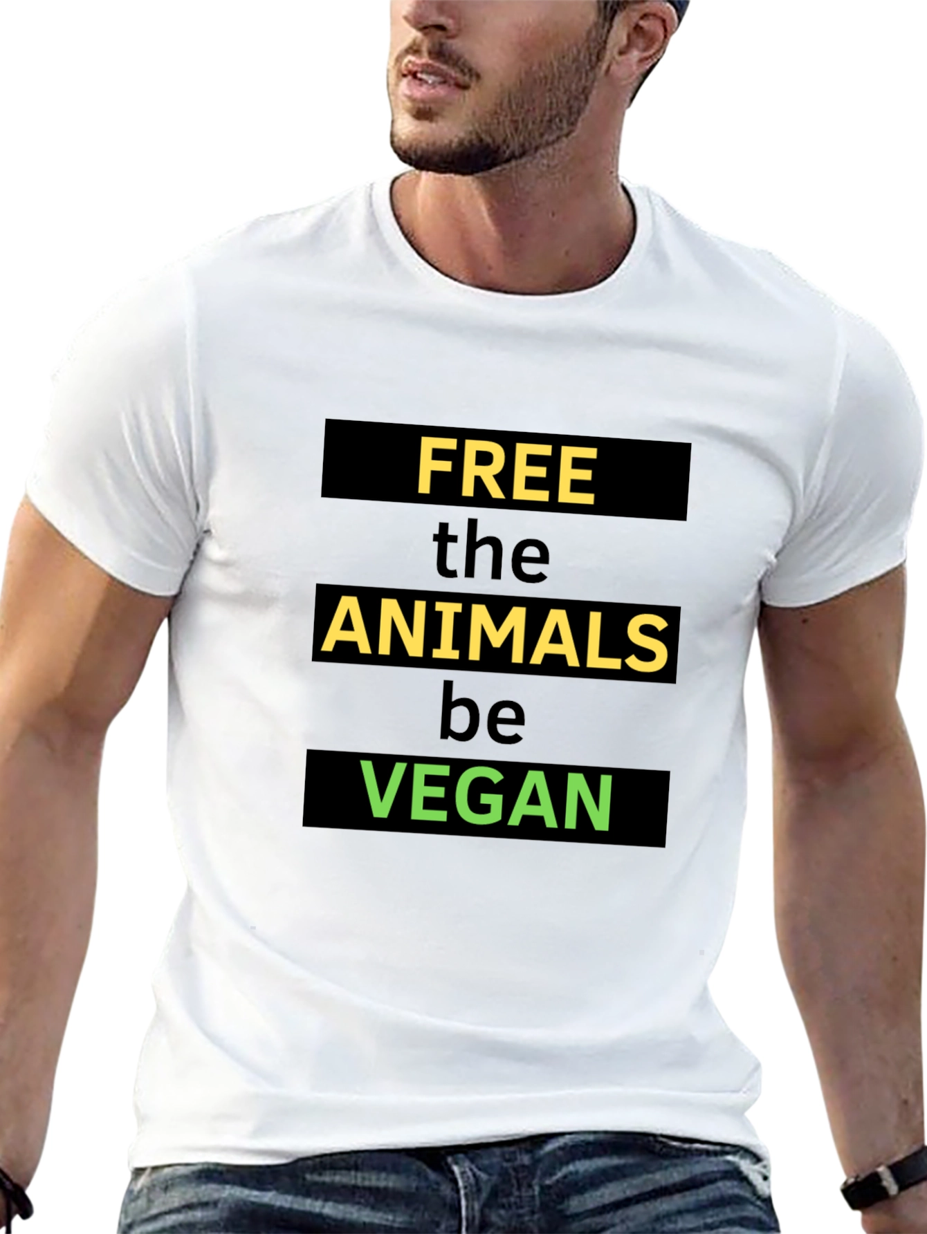 Free the Animals Vegan T-Shirt