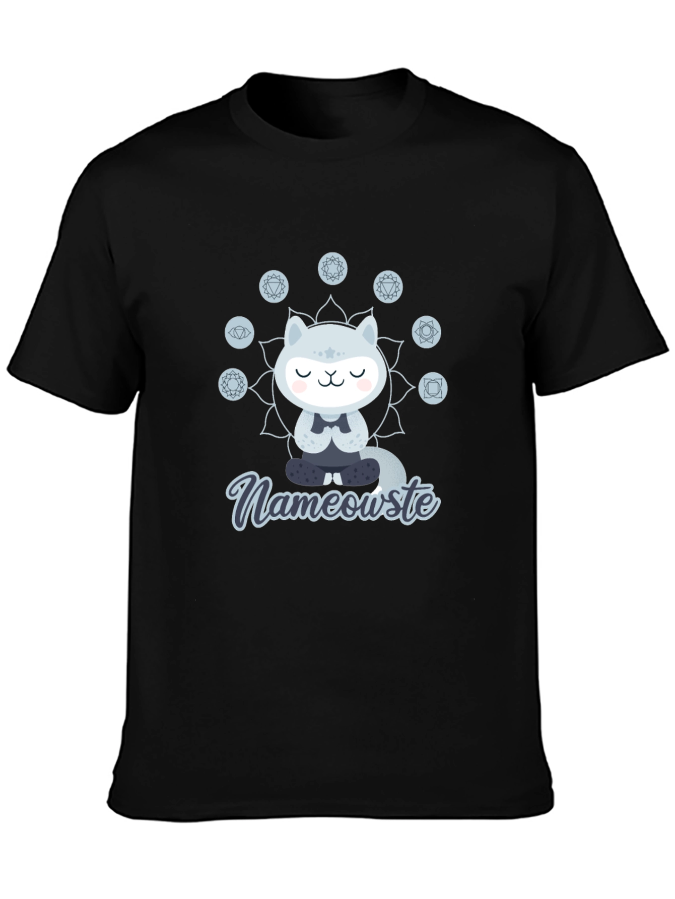 Nameowste Cat Meditation T-Shirt