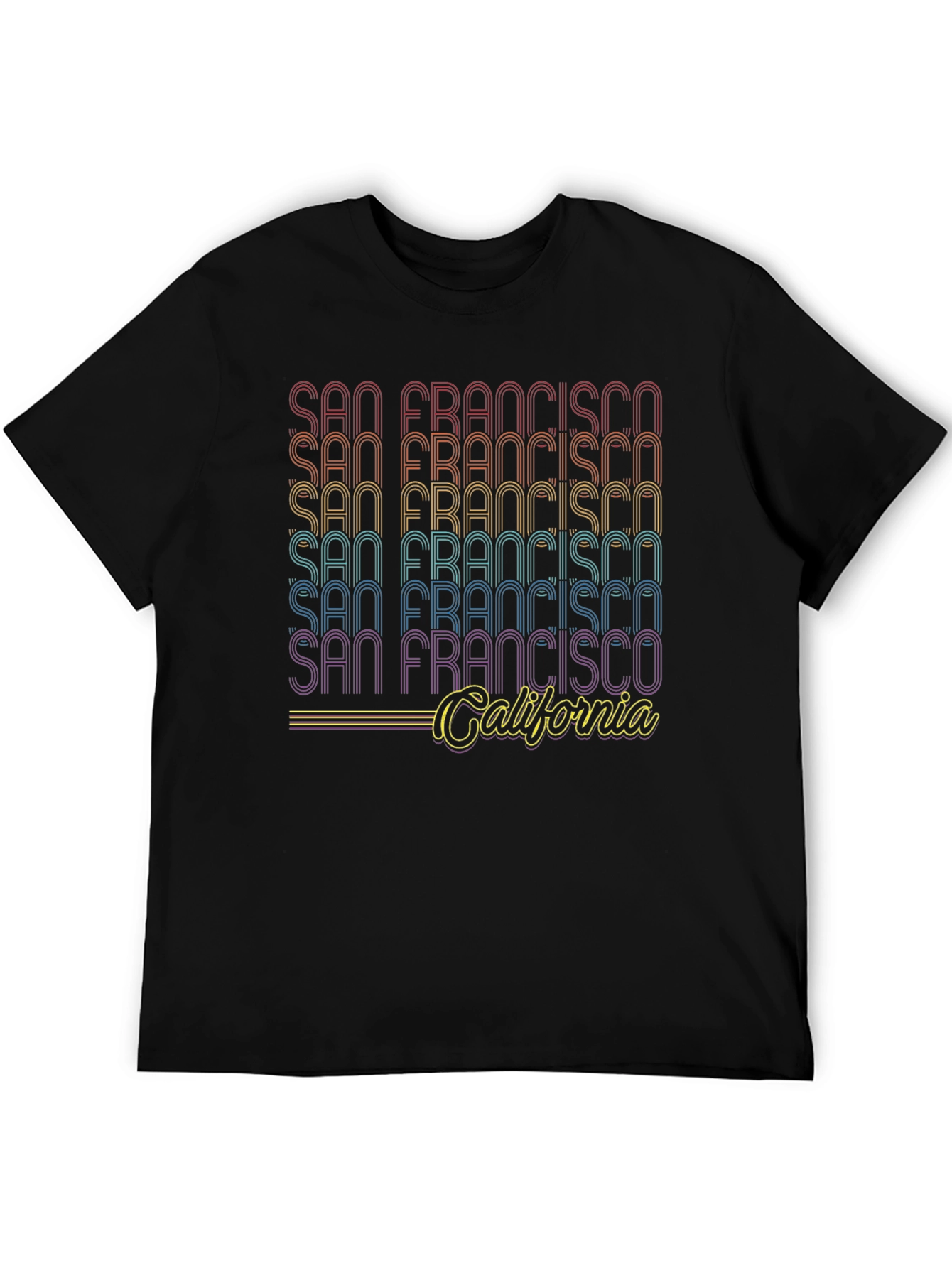 Retro San Francisco California Graphic Tee