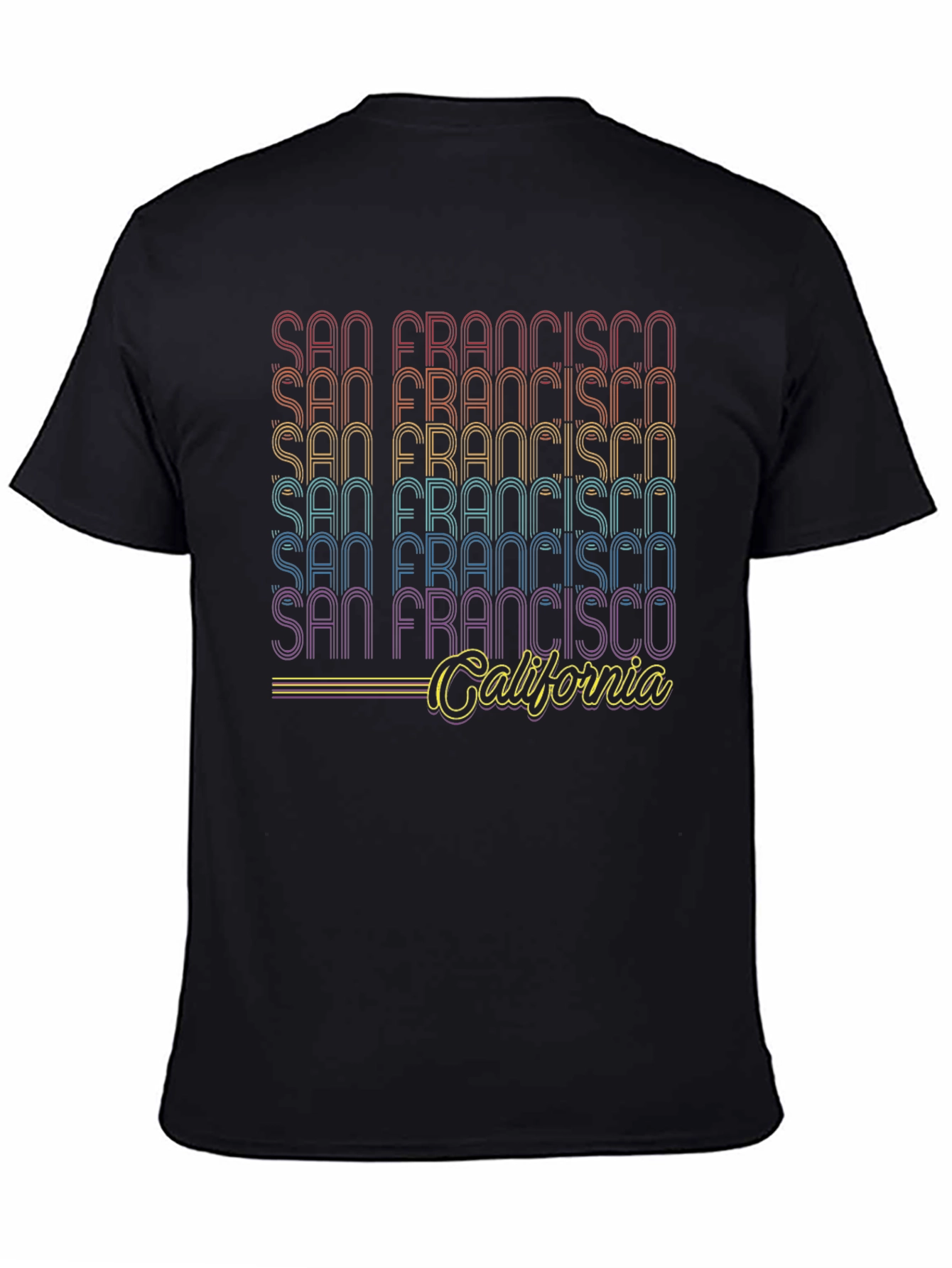 Retro San Francisco California Graphic Tee