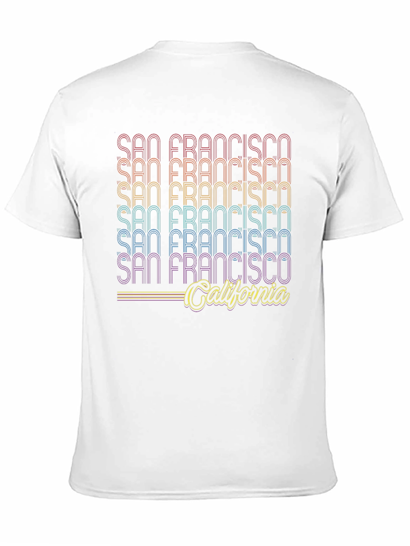 Retro San Francisco California Graphic Tee