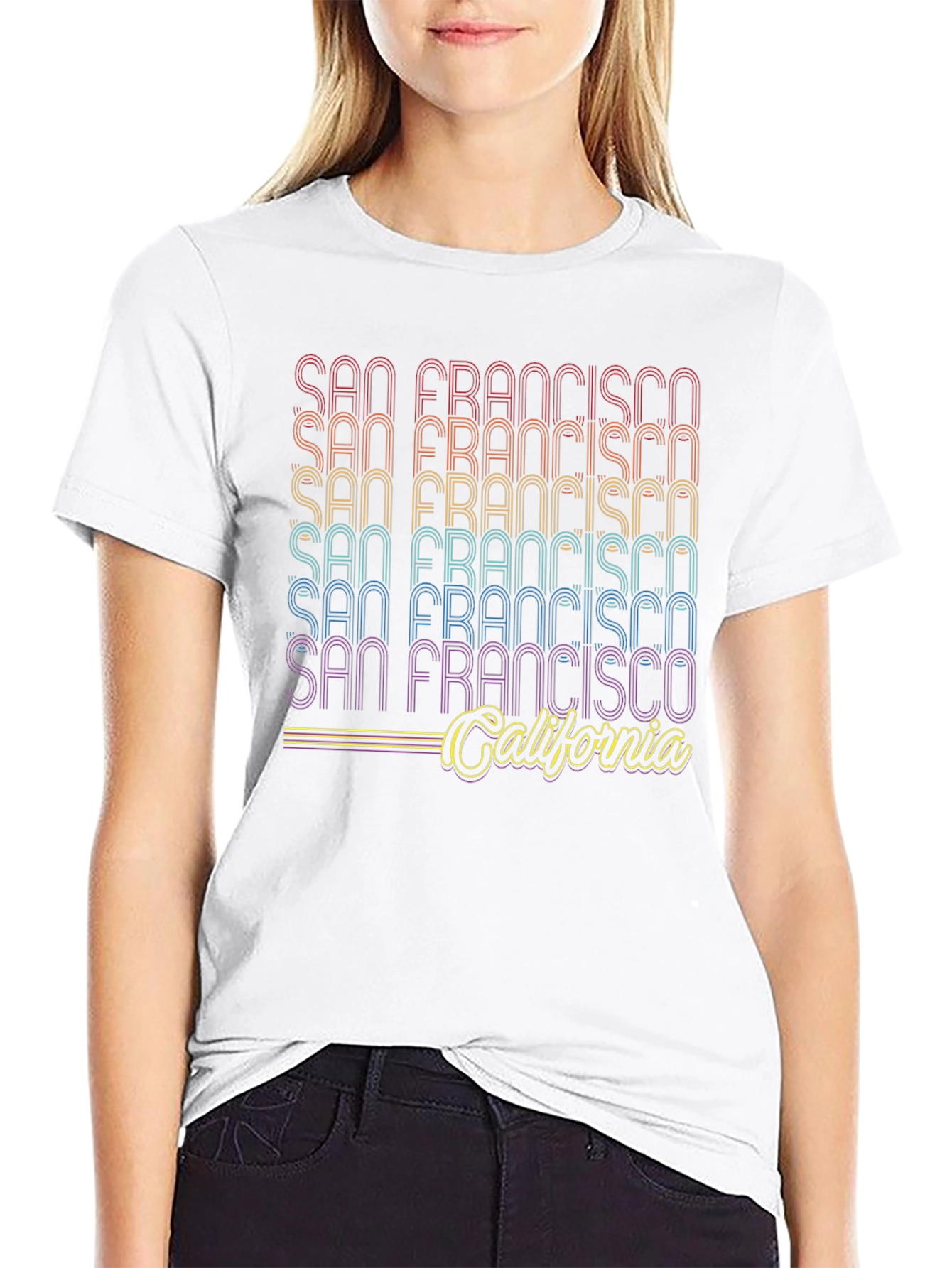 Retro San Francisco California Graphic Tee