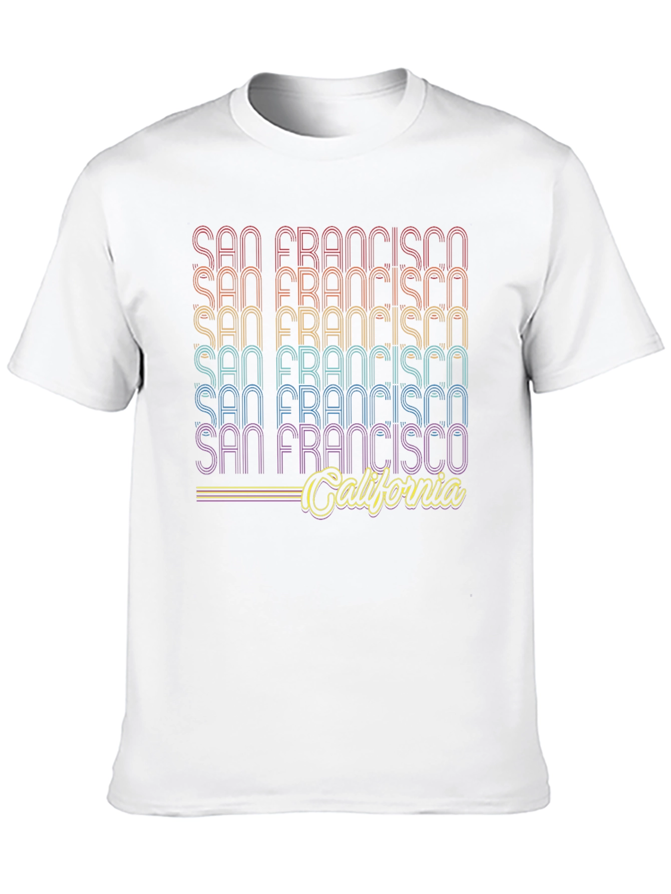 Retro San Francisco California Graphic Tee
