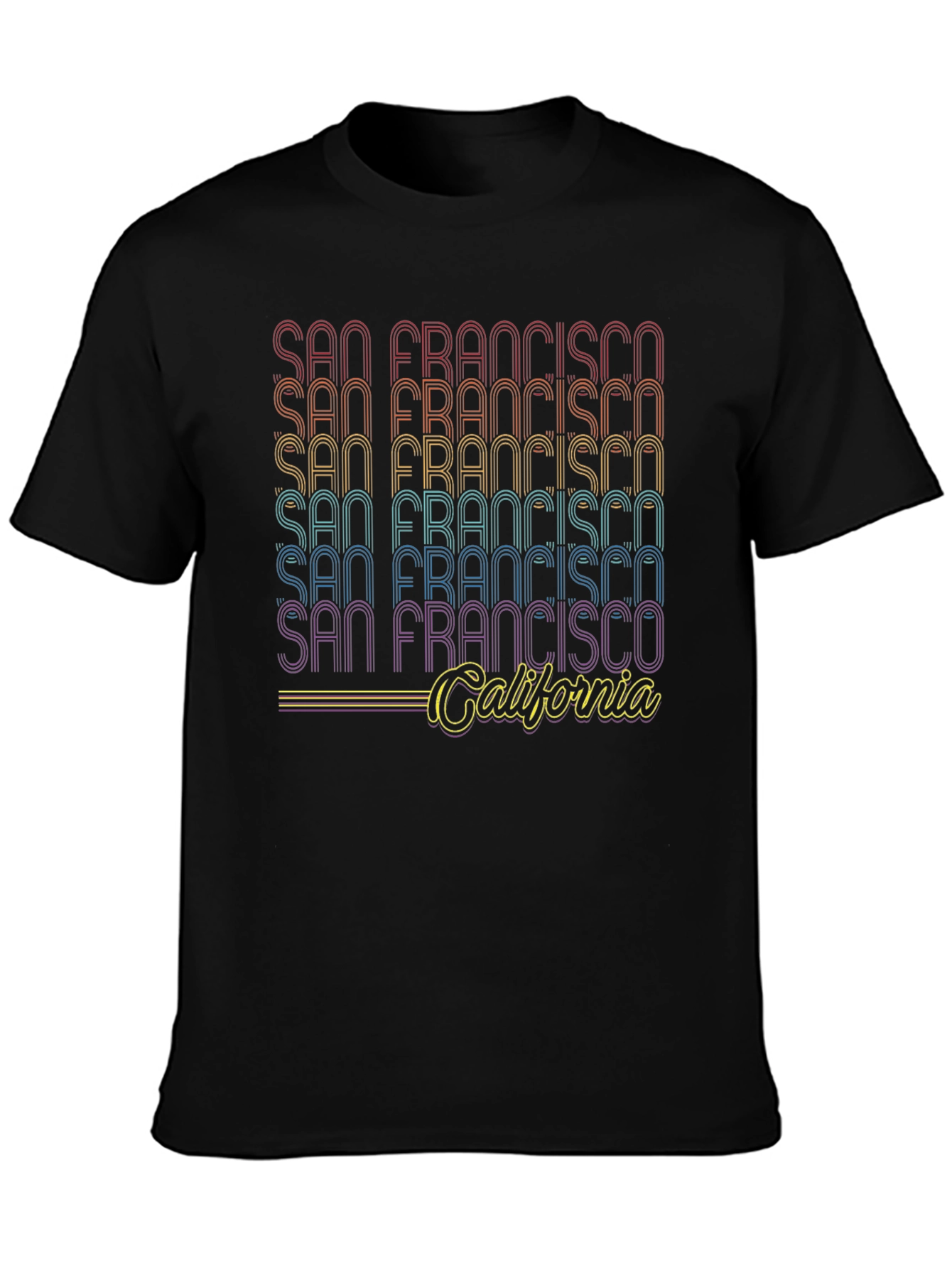 Retro San Francisco California Graphic Tee