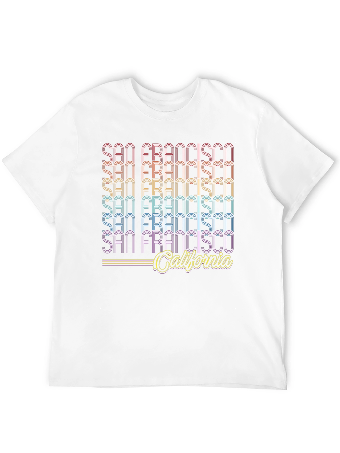 Retro San Francisco California Graphic Tee