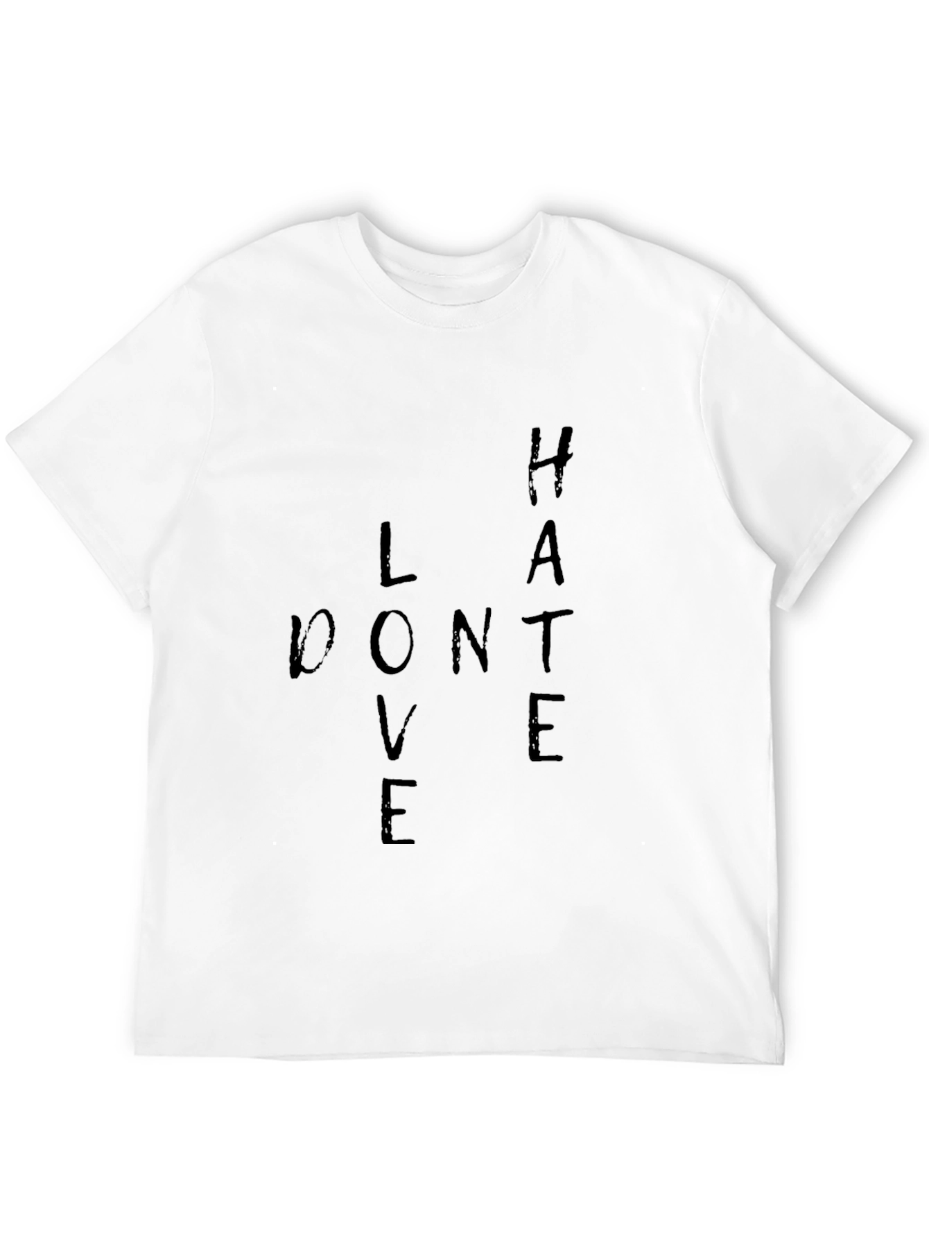 Love Dont Hate Graphic T-Shirt