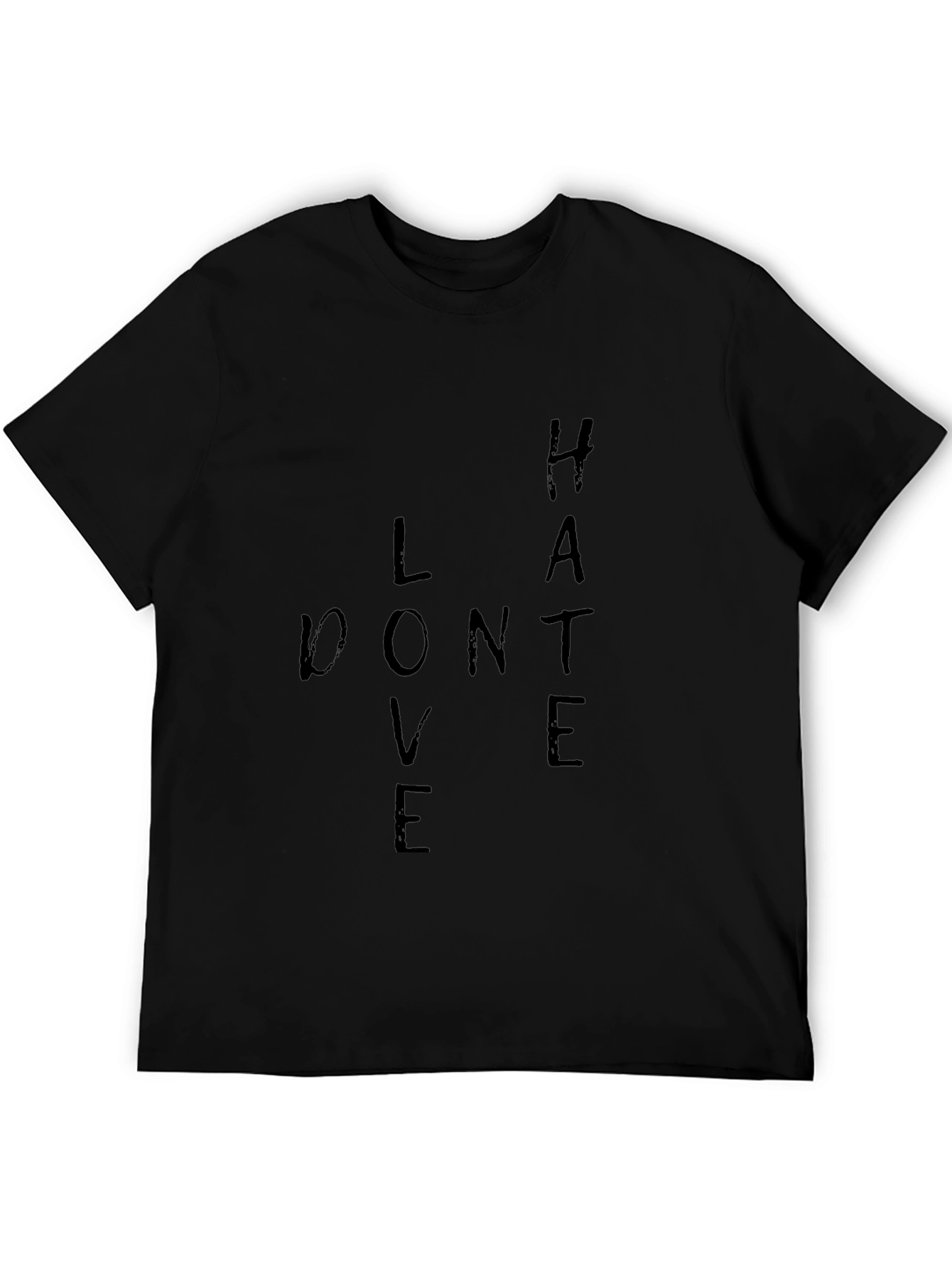 Love Dont Hate Graphic T-Shirt