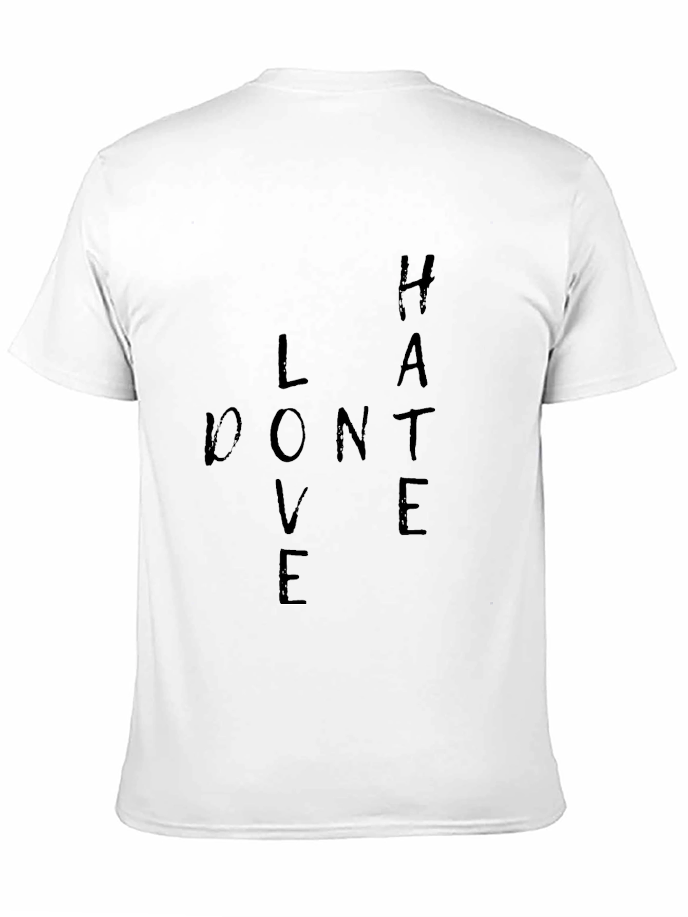 Love Dont Hate Graphic T-Shirt