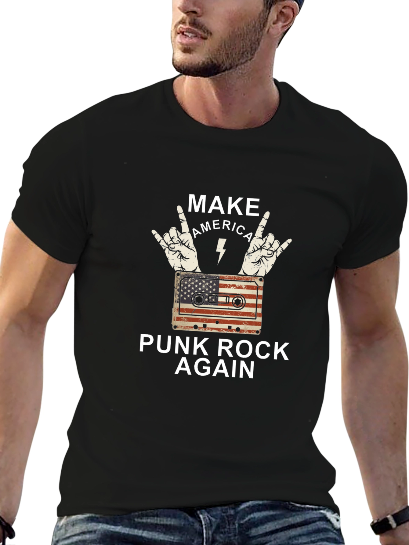Make America Punk Rock Again Graphic Tee