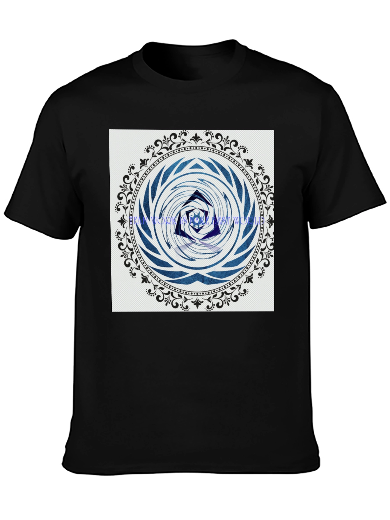 Abstract Mandala Graphic Print T-Shirt