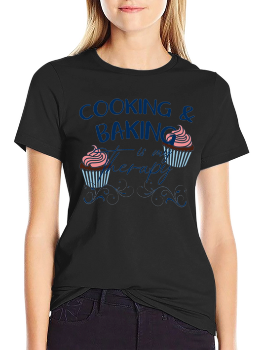 Cooking & Baking Therapy T-Shirt