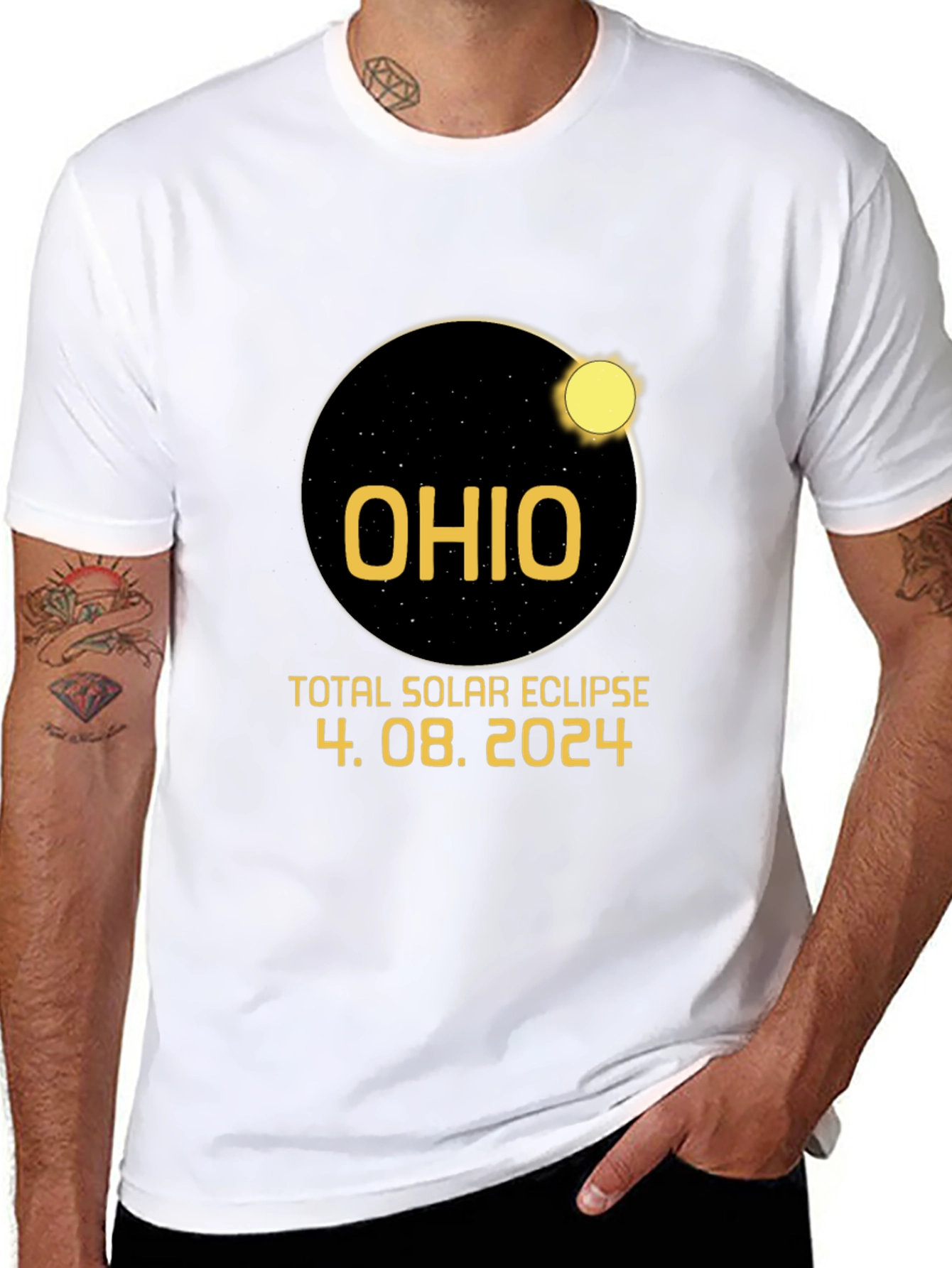 Ohio Total Solar Eclipse 2024 T-Shirt