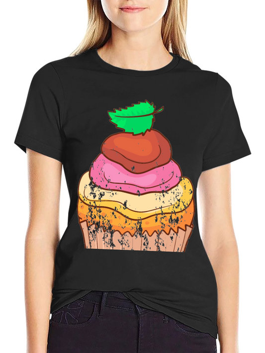 Cupcake Graphic T-Shirt - Sweet Treat Tee