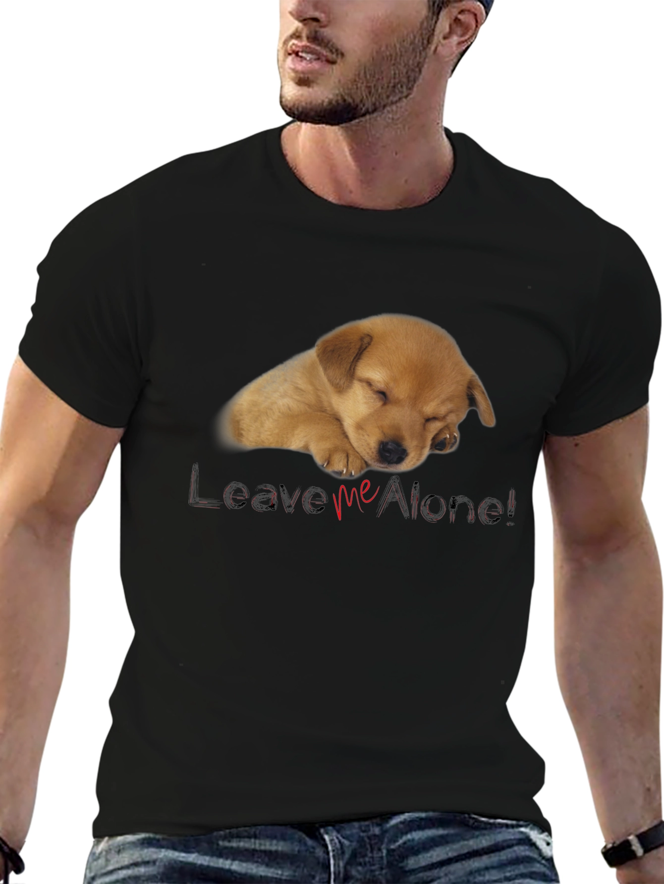 Leave Me Alone Puppy T-Shirt