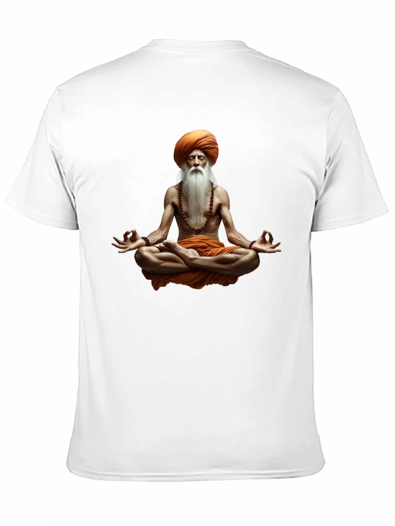 Zen Master Graphic Tee - Meditating Yogi T-Shirt