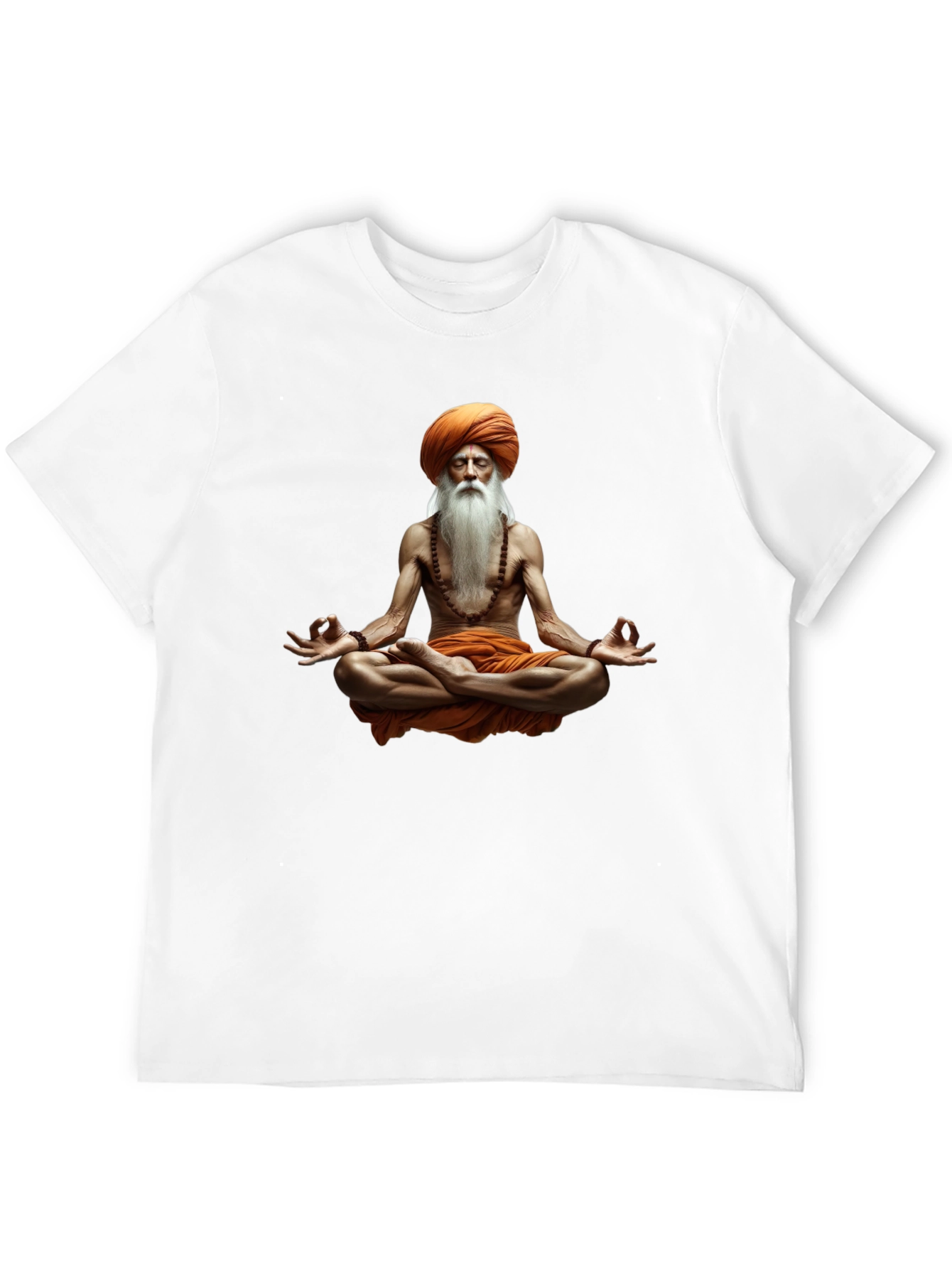 Zen Master Graphic Tee - Meditating Yogi T-Shirt