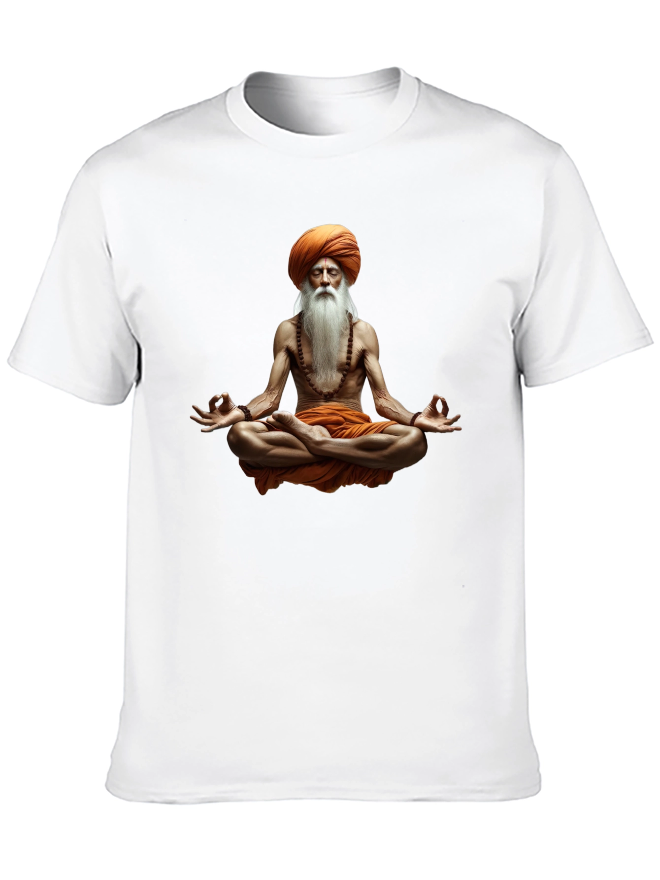 Zen Master Graphic Tee - Meditating Yogi T-Shirt