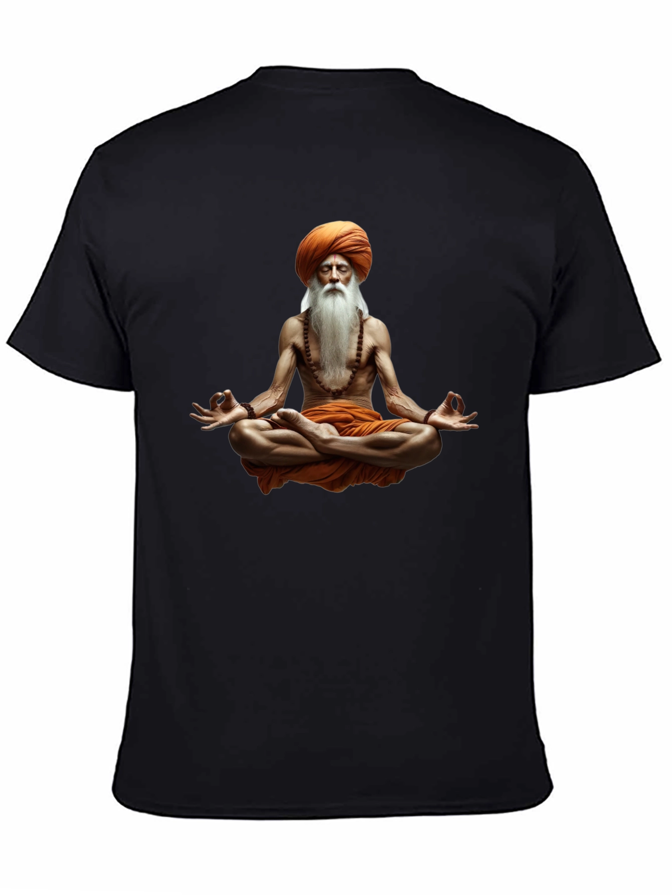 Zen Master Graphic Tee - Meditating Yogi T-Shirt