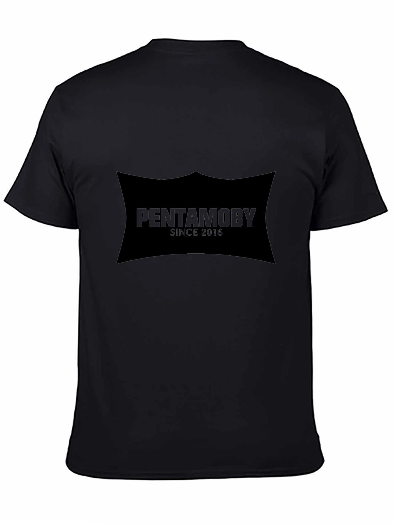 Pentamoby Since 2016 Black Graphic Tee