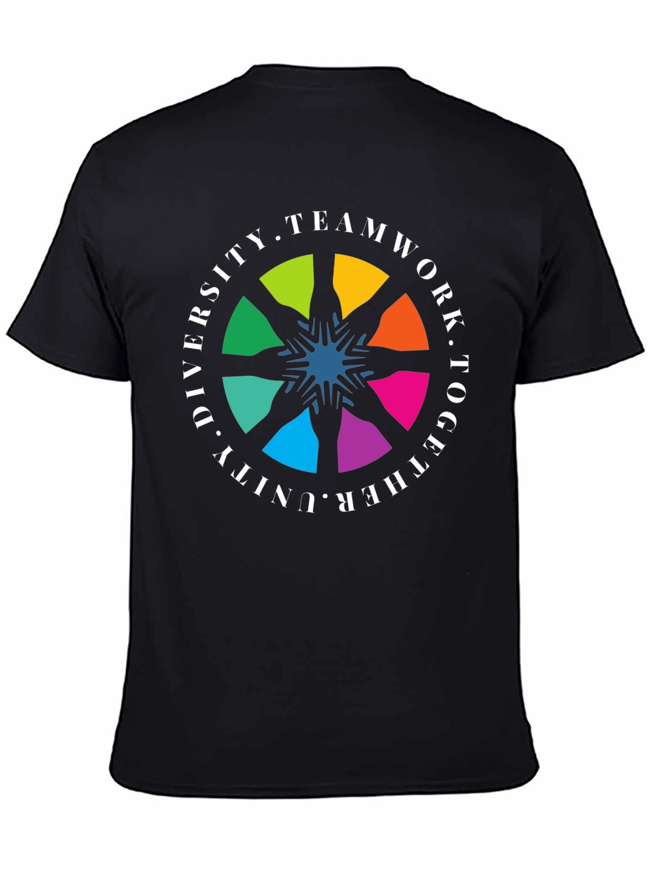 Diversity Teamwork Unity Graphic T-Shirt