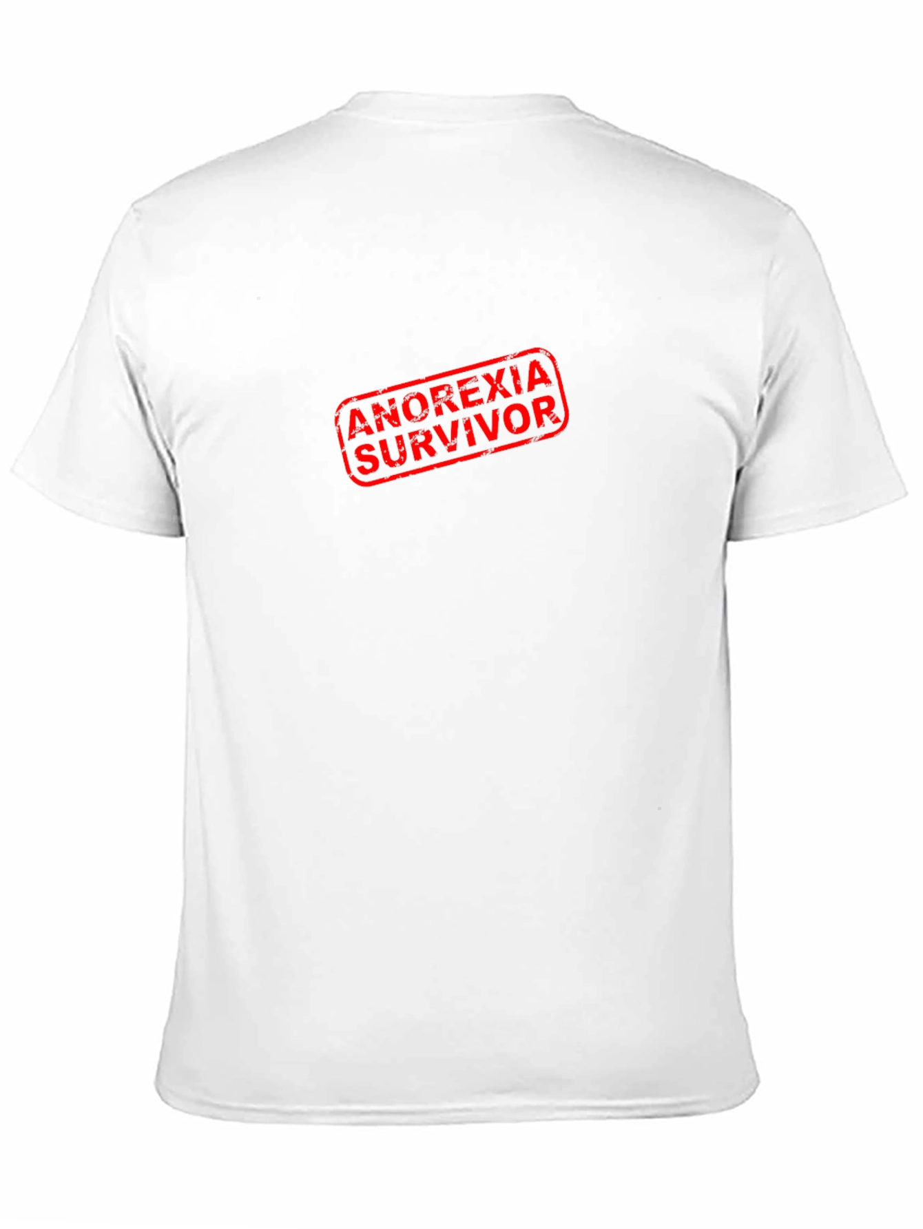 Anorexia Survivor Black T-Shirt - Unisex Fit