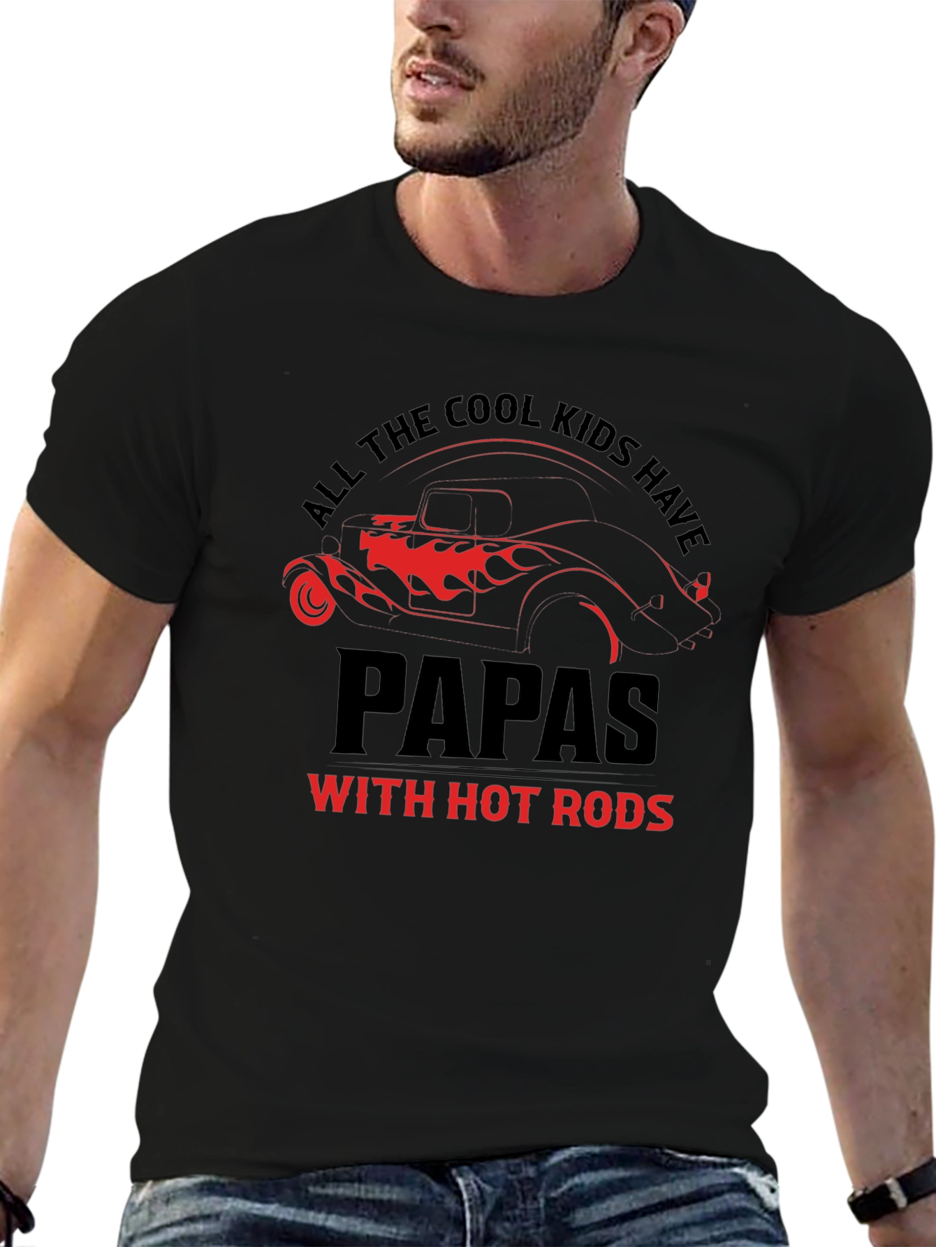 Cool Dads with Hot Rods T-Shirt