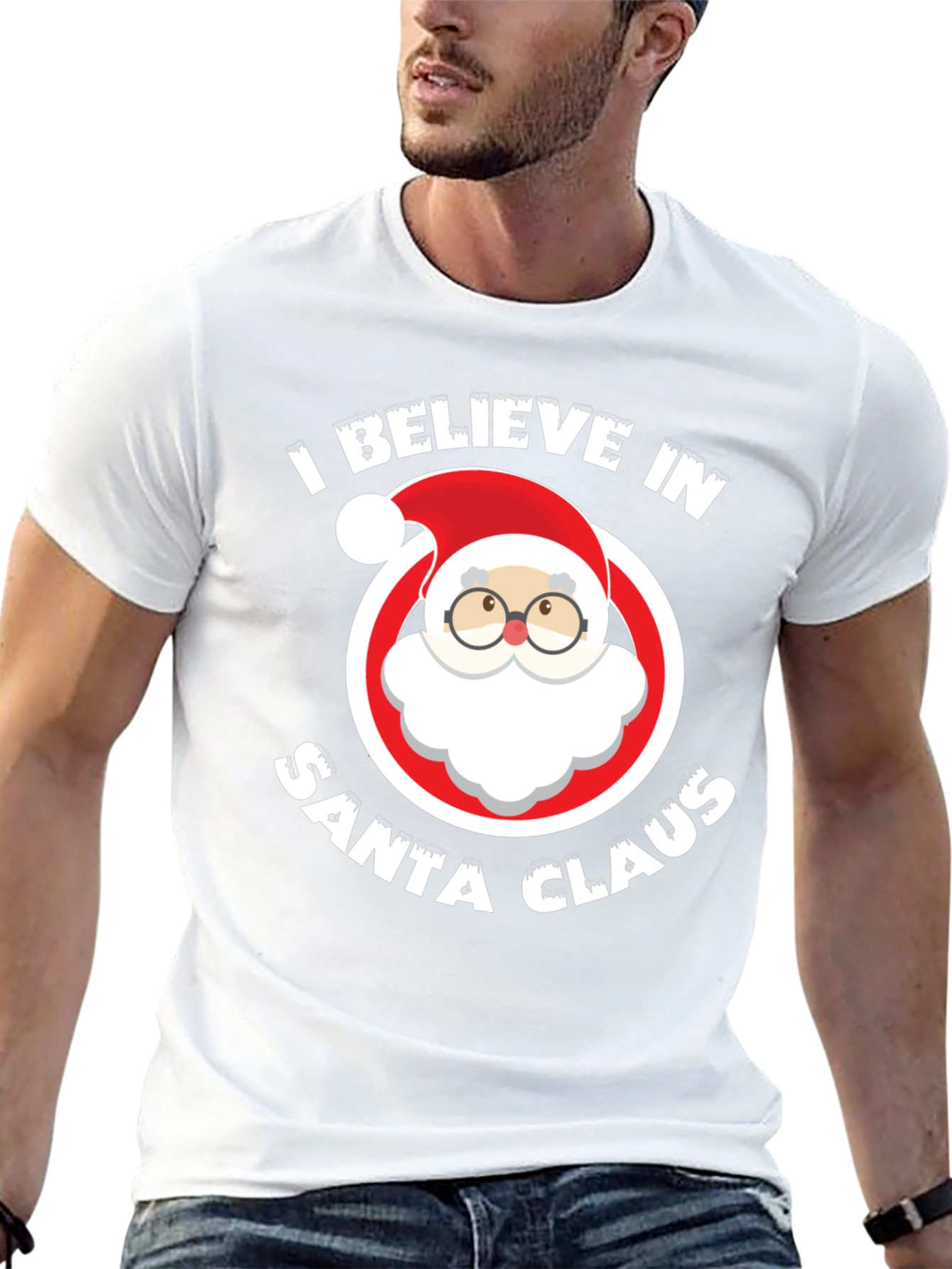 Believe In Santa Claus Graphic Tee