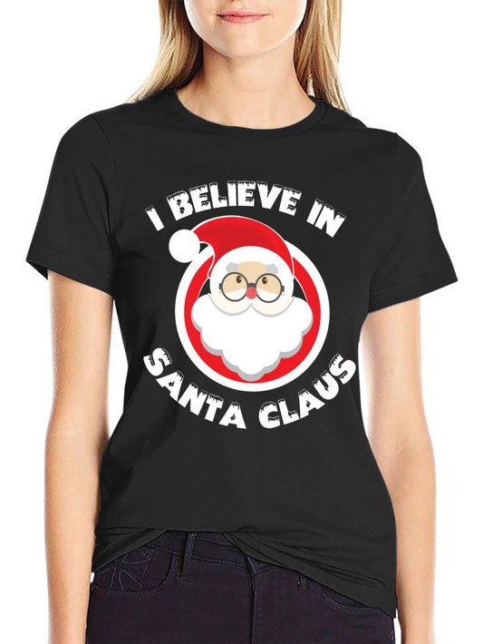 Believe In Santa Claus Graphic Tee