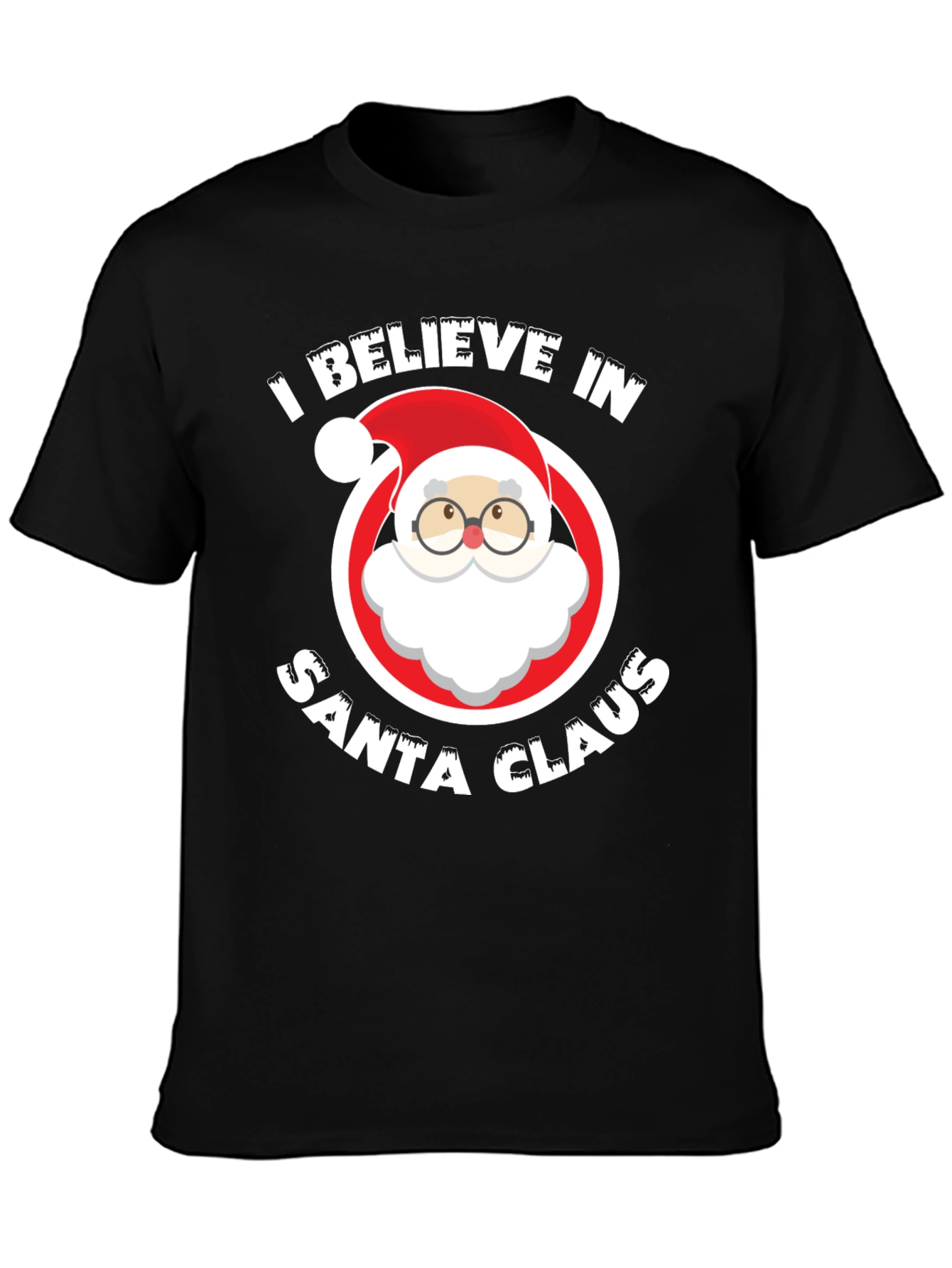 Believe In Santa Claus Graphic Tee