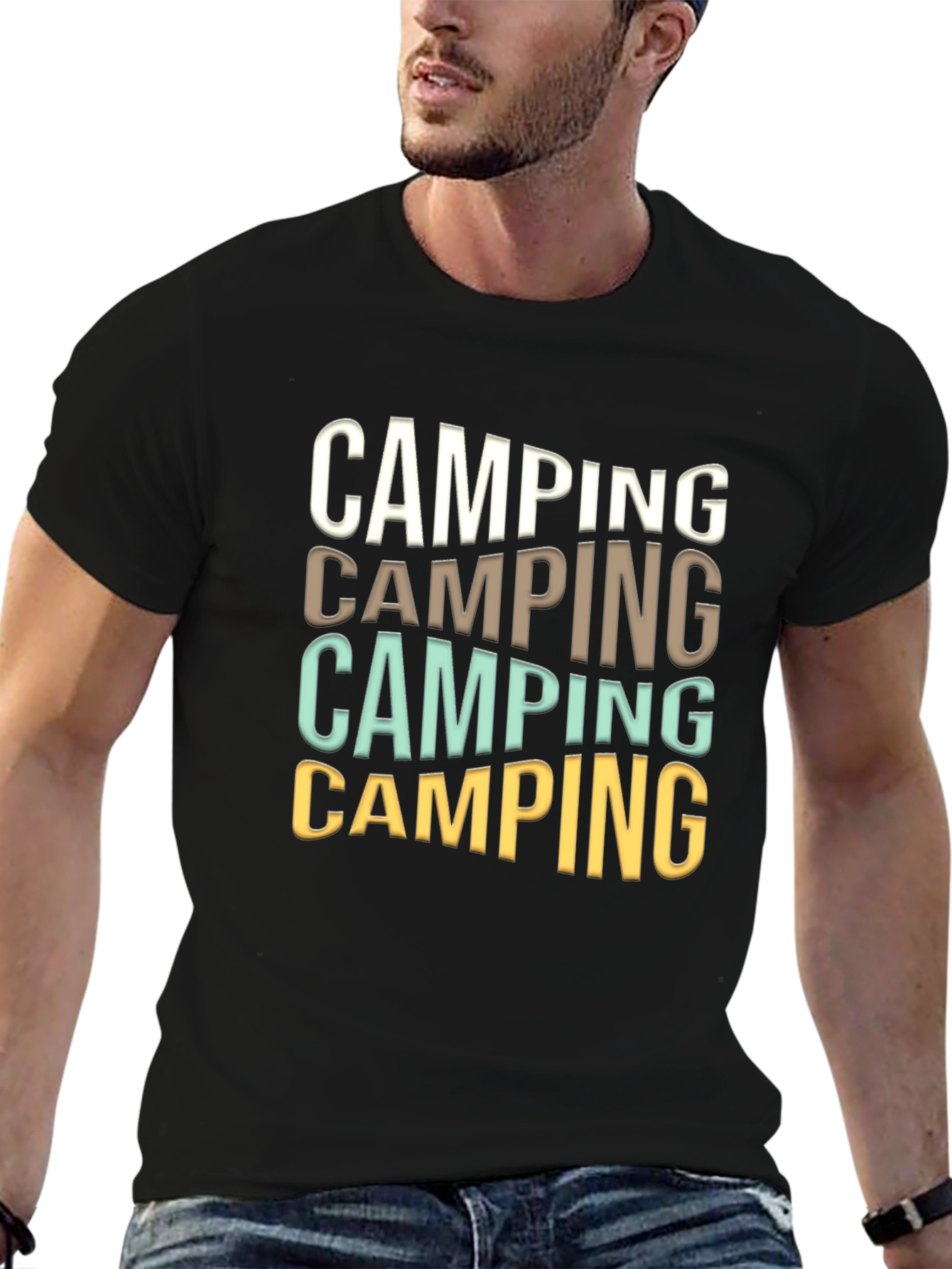Camping T-Shirt - Fun Vacation Adventure Tee