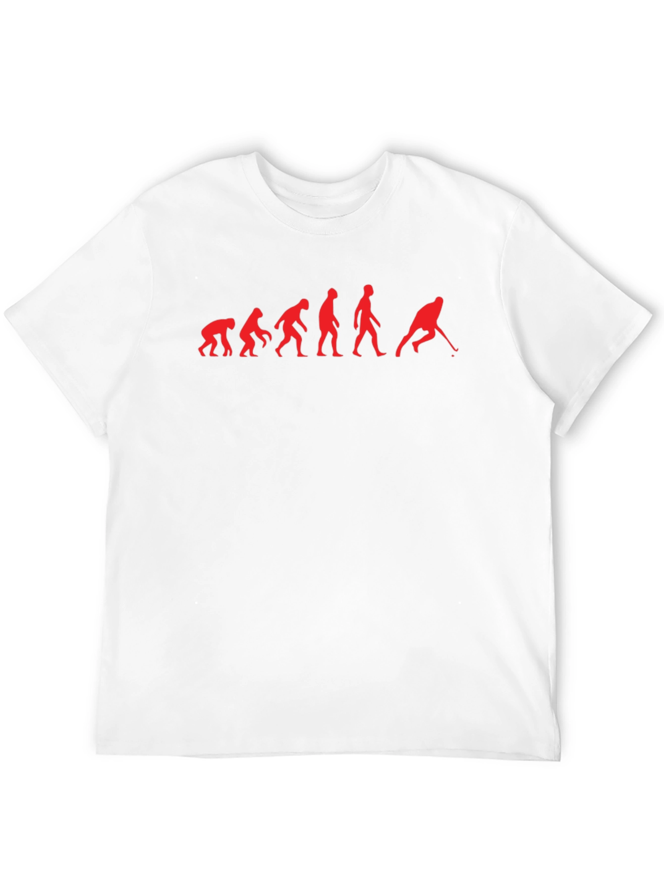 Evolution of Hockey Black T-Shirt