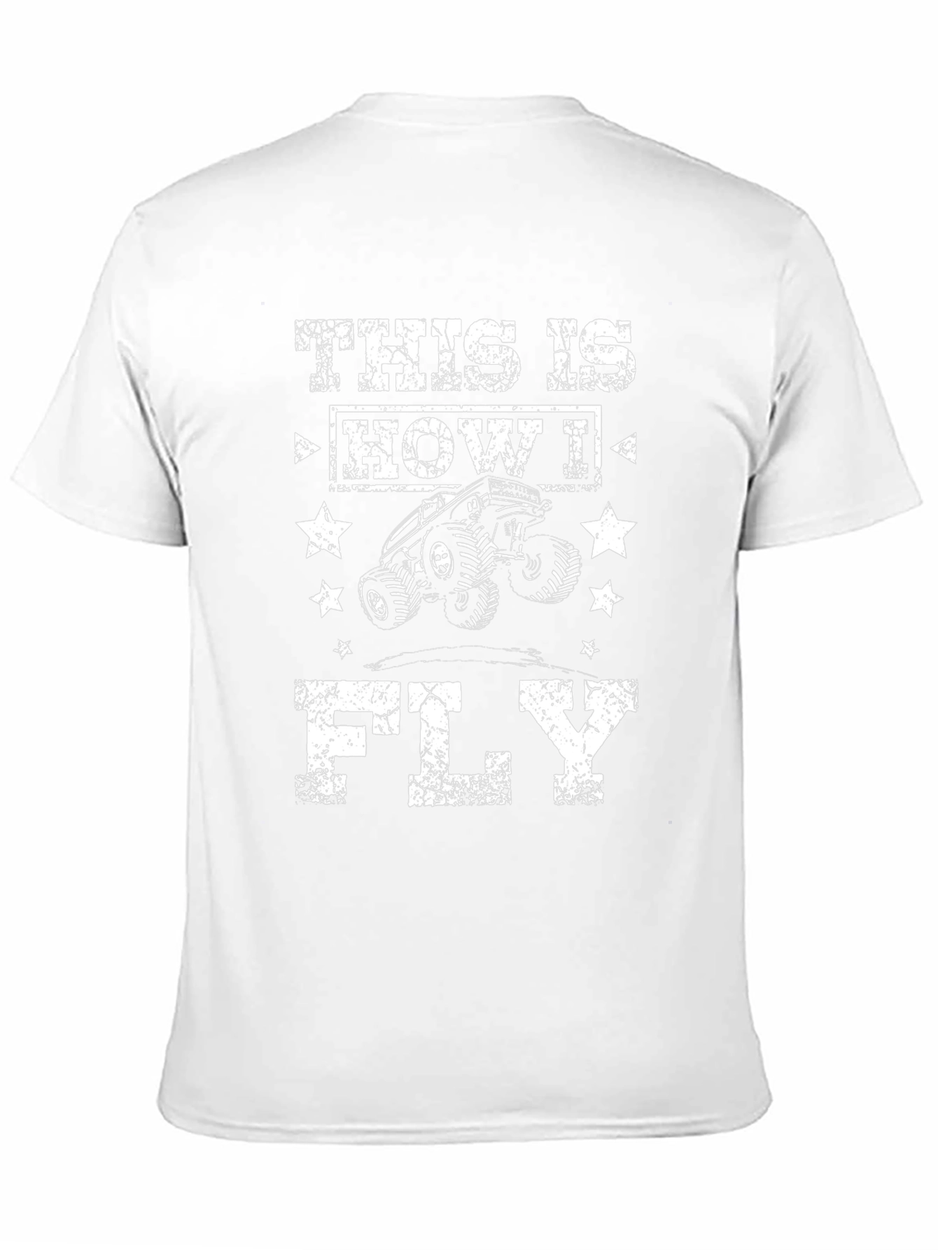 This Is How I Fly Monster Truck Graphic Tee