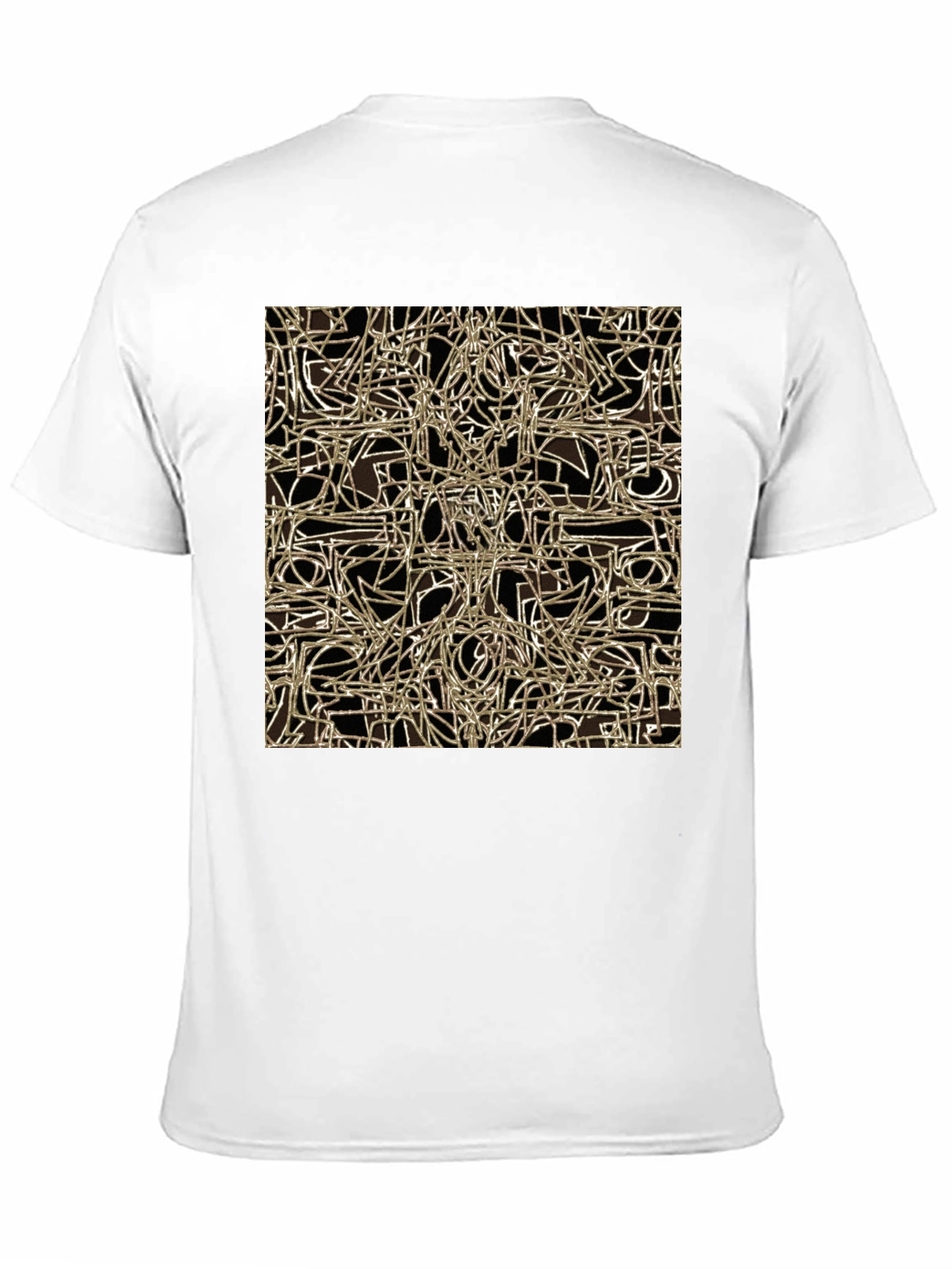 Abstract Lines Graphic Tee - Modern Art Shirt