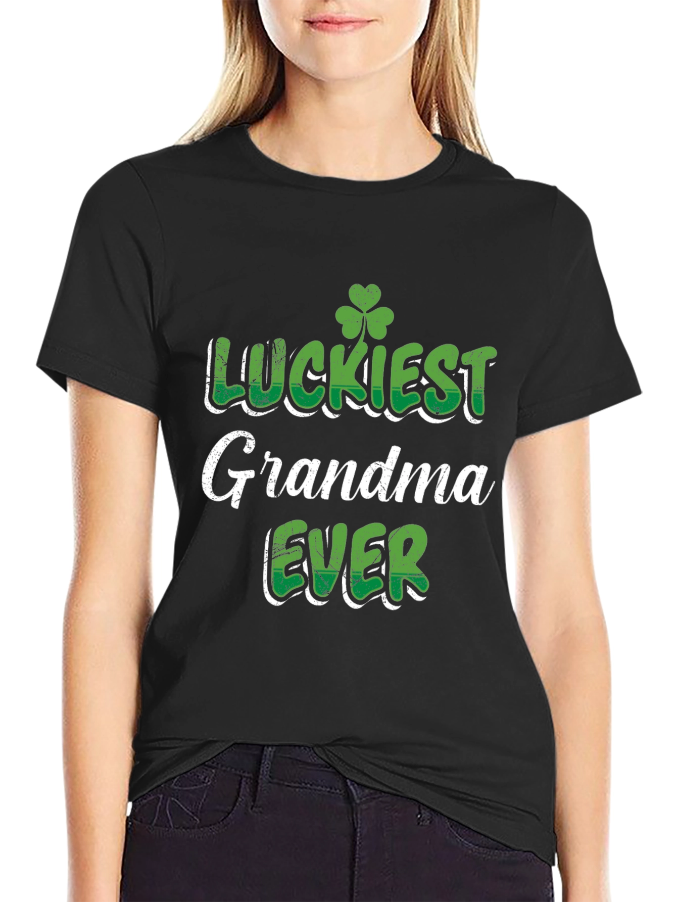 Luckiest Grandma Ever St. Patricks Day T-Shirt