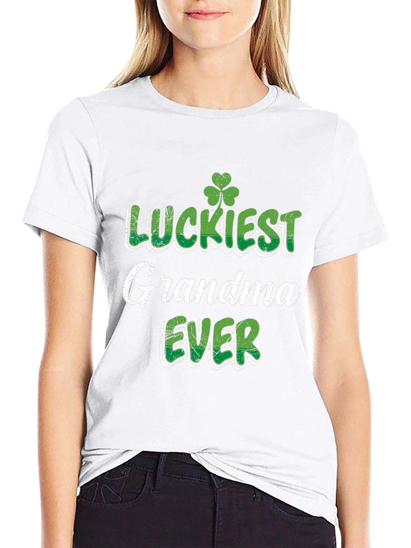Luckiest Grandma Ever St. Patricks Day T-Shirt