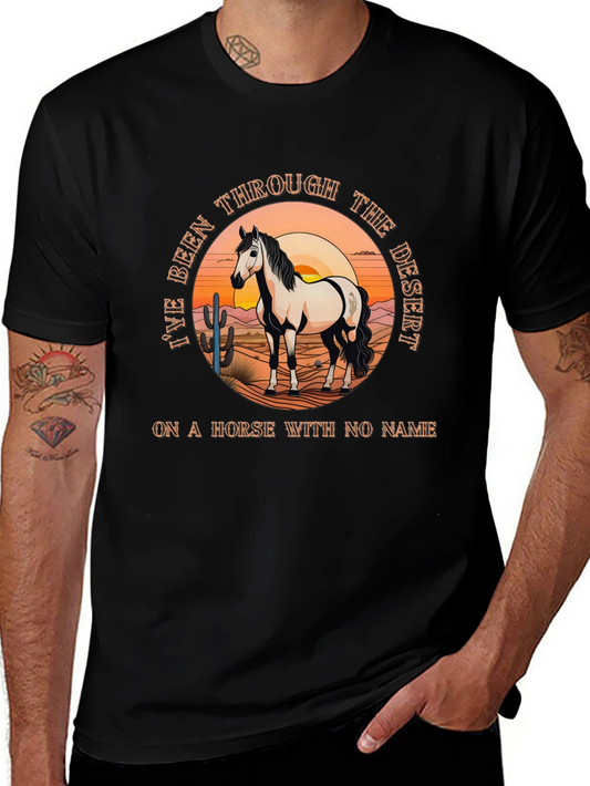 Desert Horse T-Shirt - Horse With No Name Tee