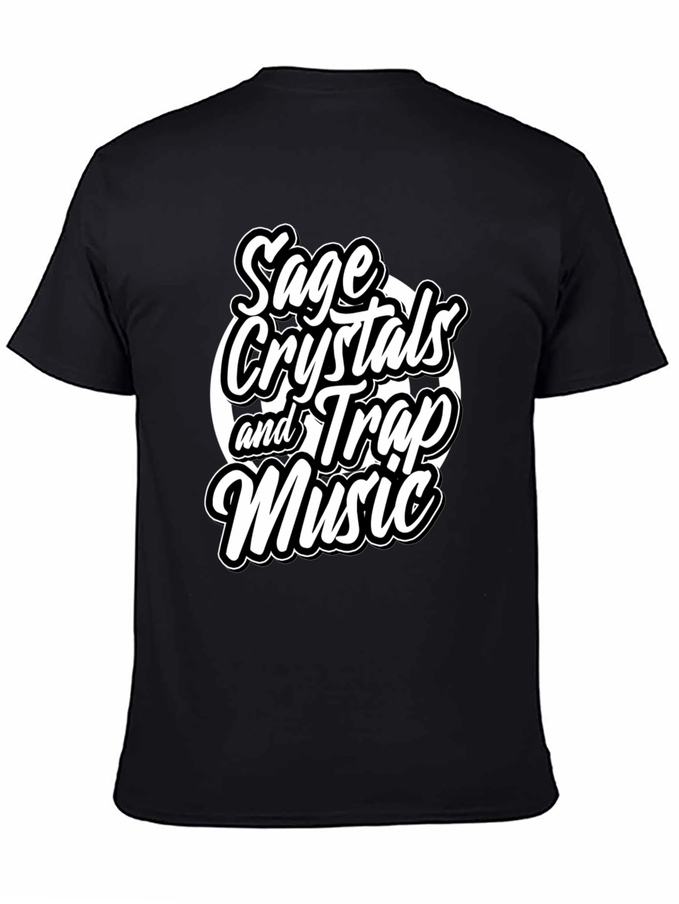 Sage Crystals & Trap Music Graphic Tee