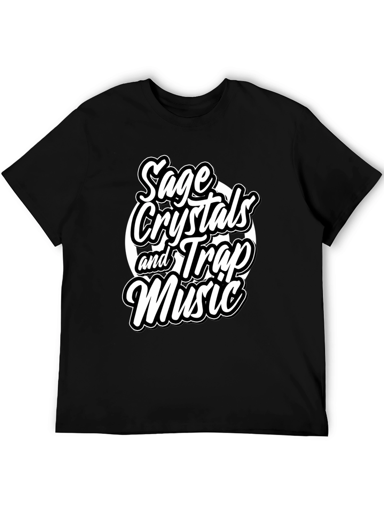 Sage Crystals & Trap Music Graphic Tee