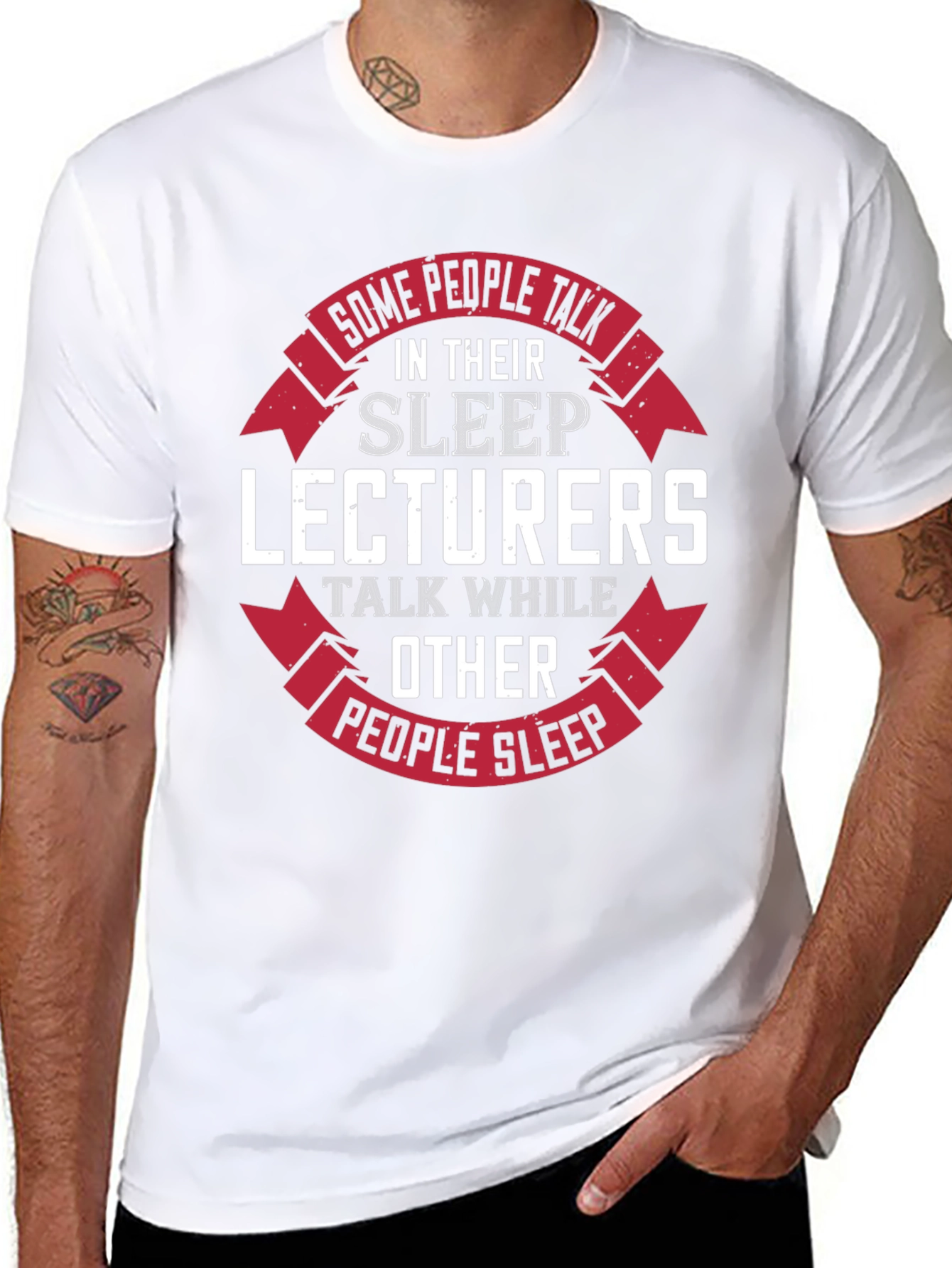 Lecturer Humorous Graphic T-Shirt