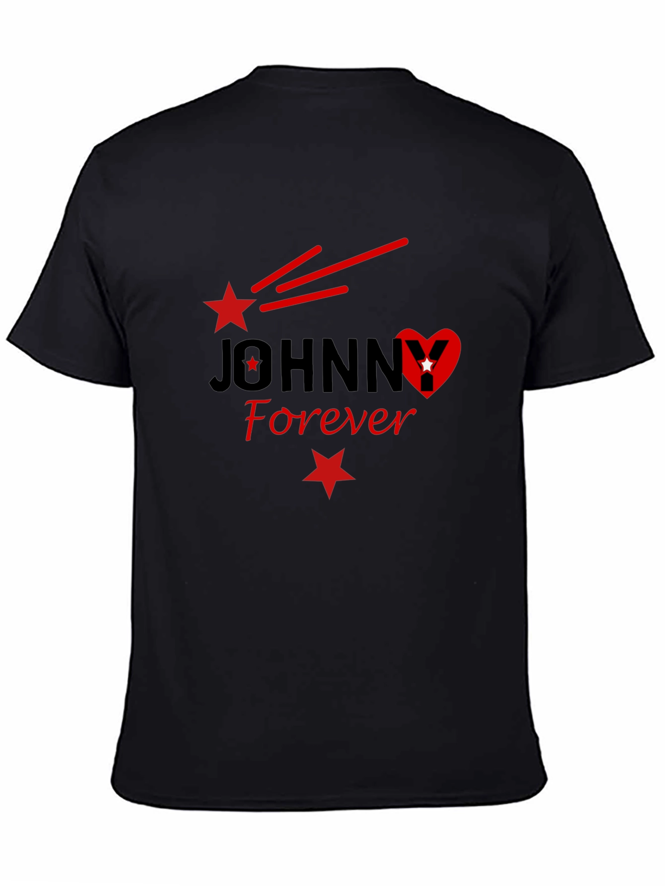 Johnny Forever Graphic Tee - Black